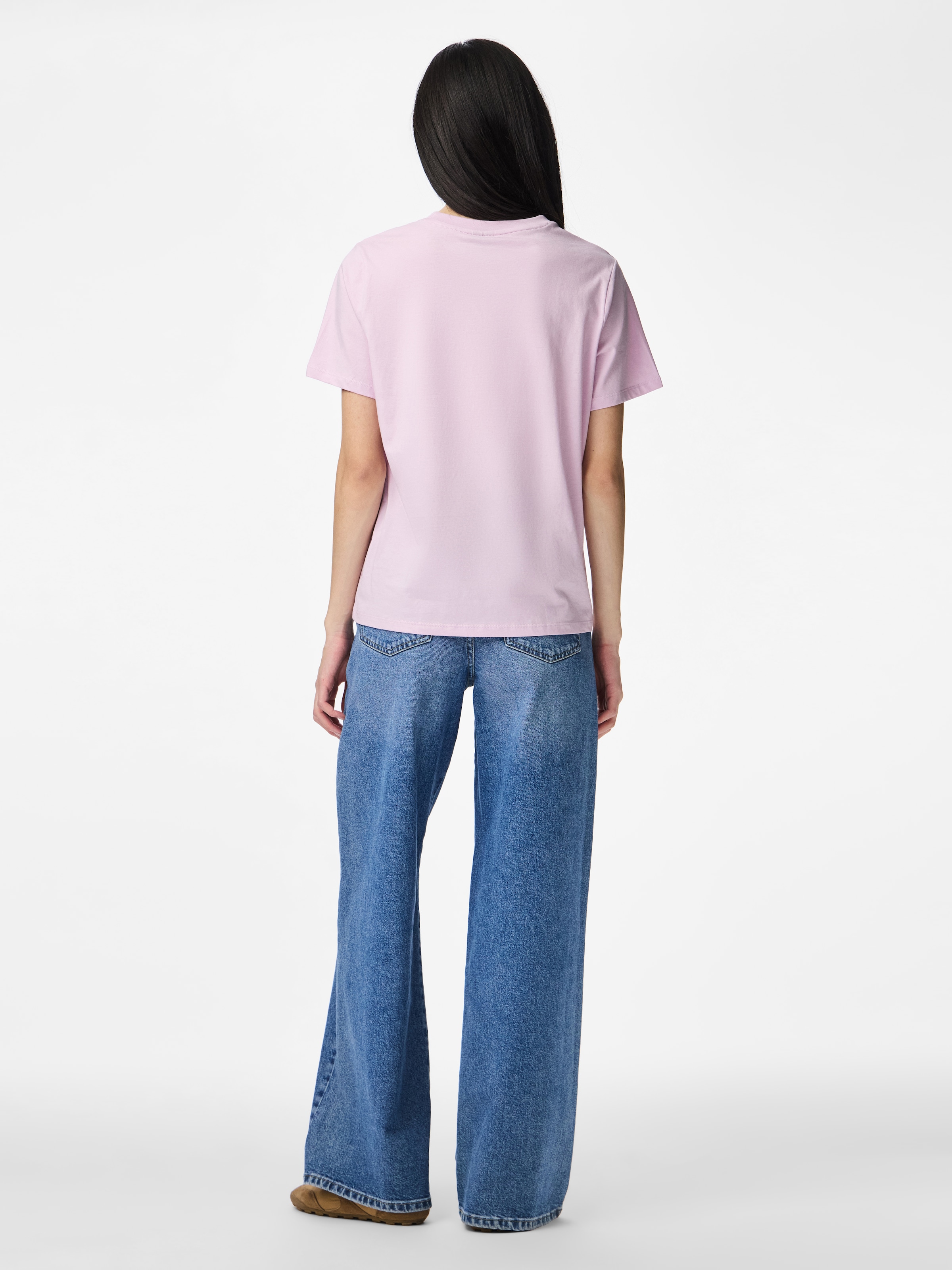 Pieces Pcria SS Solid Tee Women's Winsome Orchid S 6