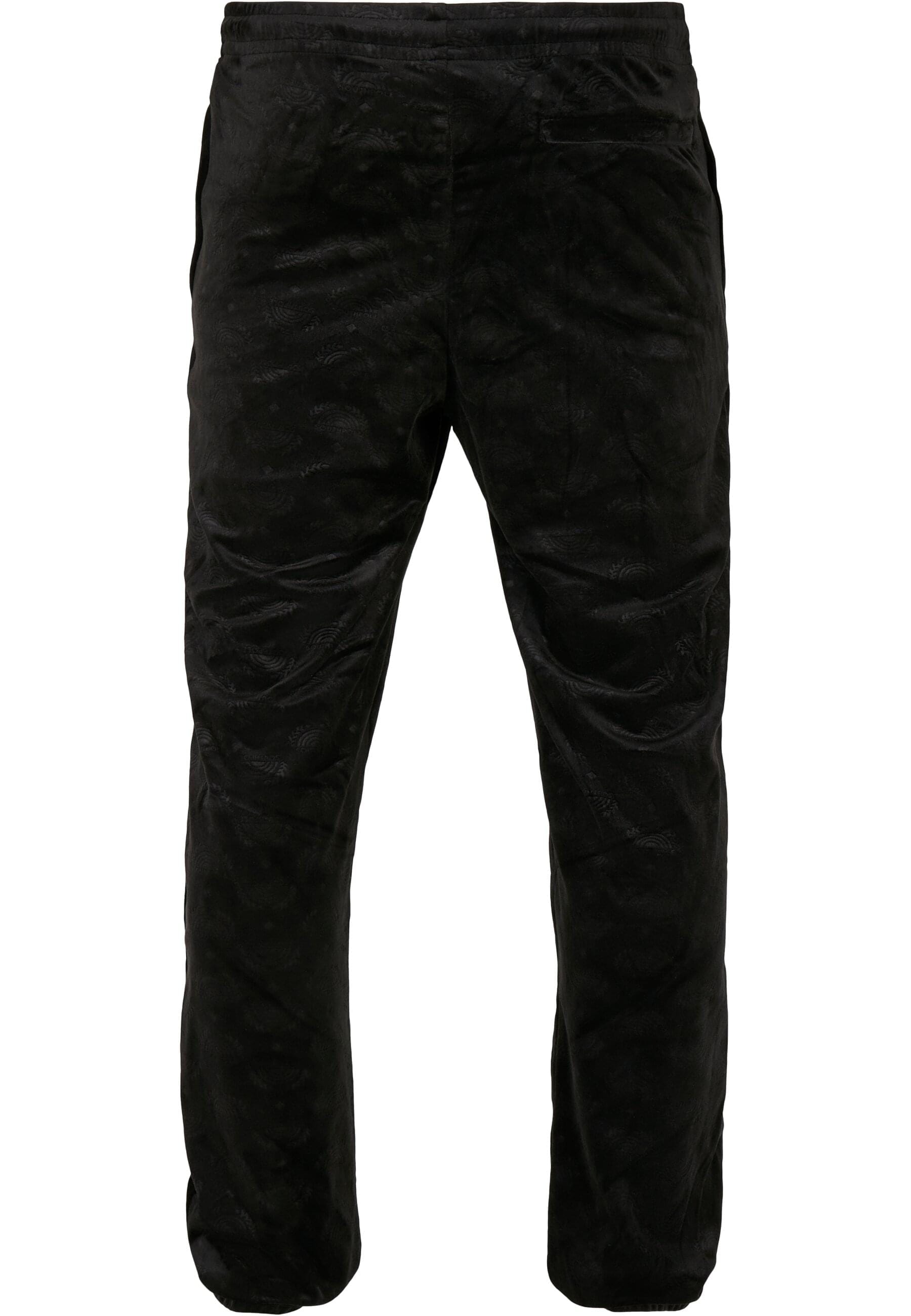 Southpole Stoffhose »Southpole Herren Southpole AOP Velour Pants«, (1 tlg.)