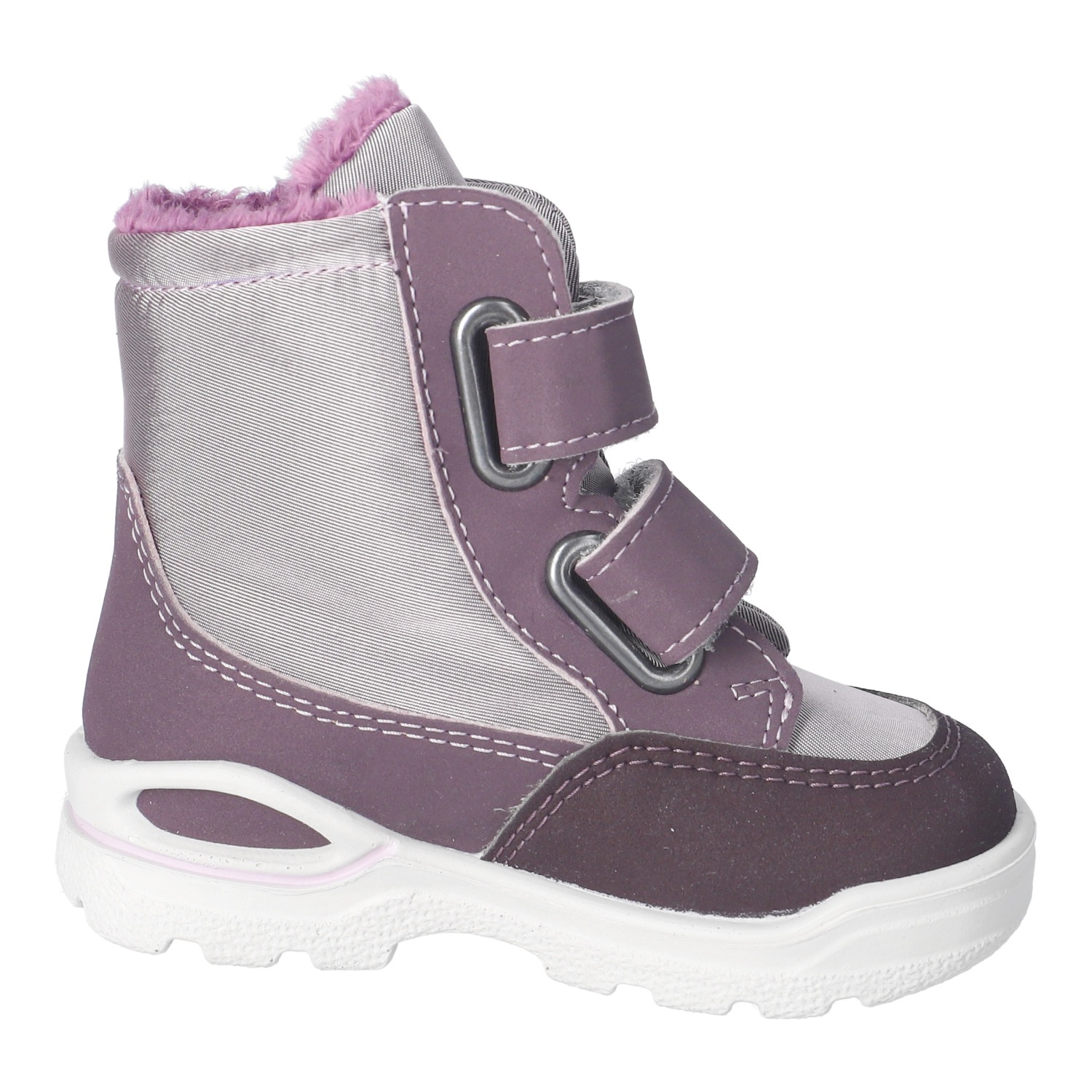 PEPINO by RICOSTA Winterboots »MELINA, WMS: mittel«  Klettboots mit Herzchen-Applikation, Größenschablone zum Download