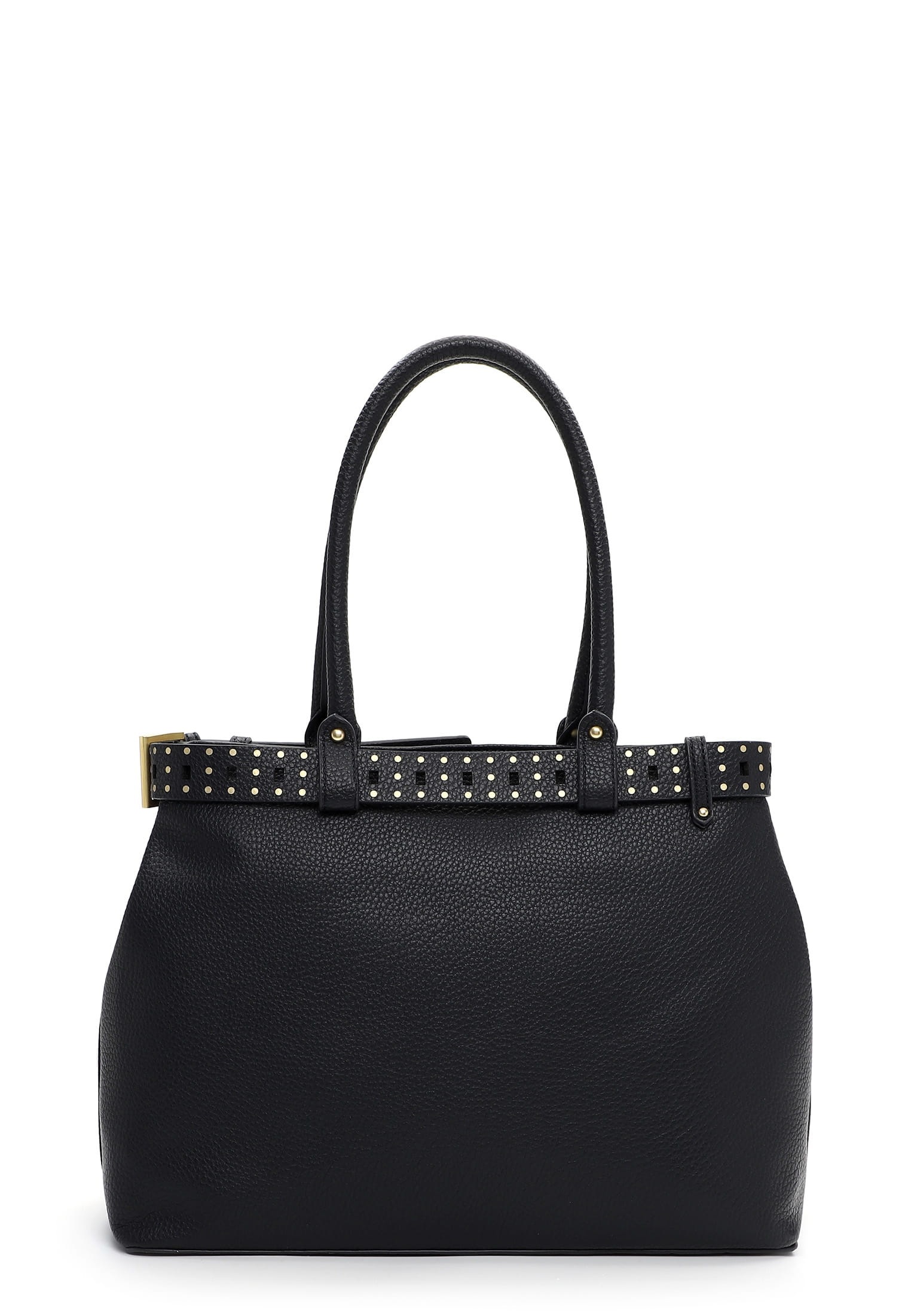 Shopper EMILY & NOAH "Shopper E&N Justine", Damen, Gr. B/H/T: 37cm x 27cm x 14cm 0, blau (blau 500), PVC, Taschen Shopper 2