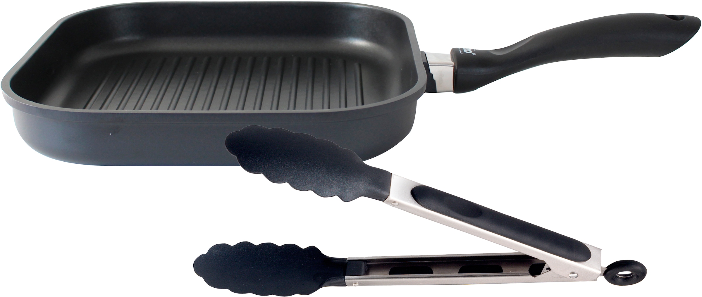 Elo Grillpfanne "Alucast" Aluminiumguss 1 Stk. tlg. 28x28 cm, ELODUR Select günstig online kaufen