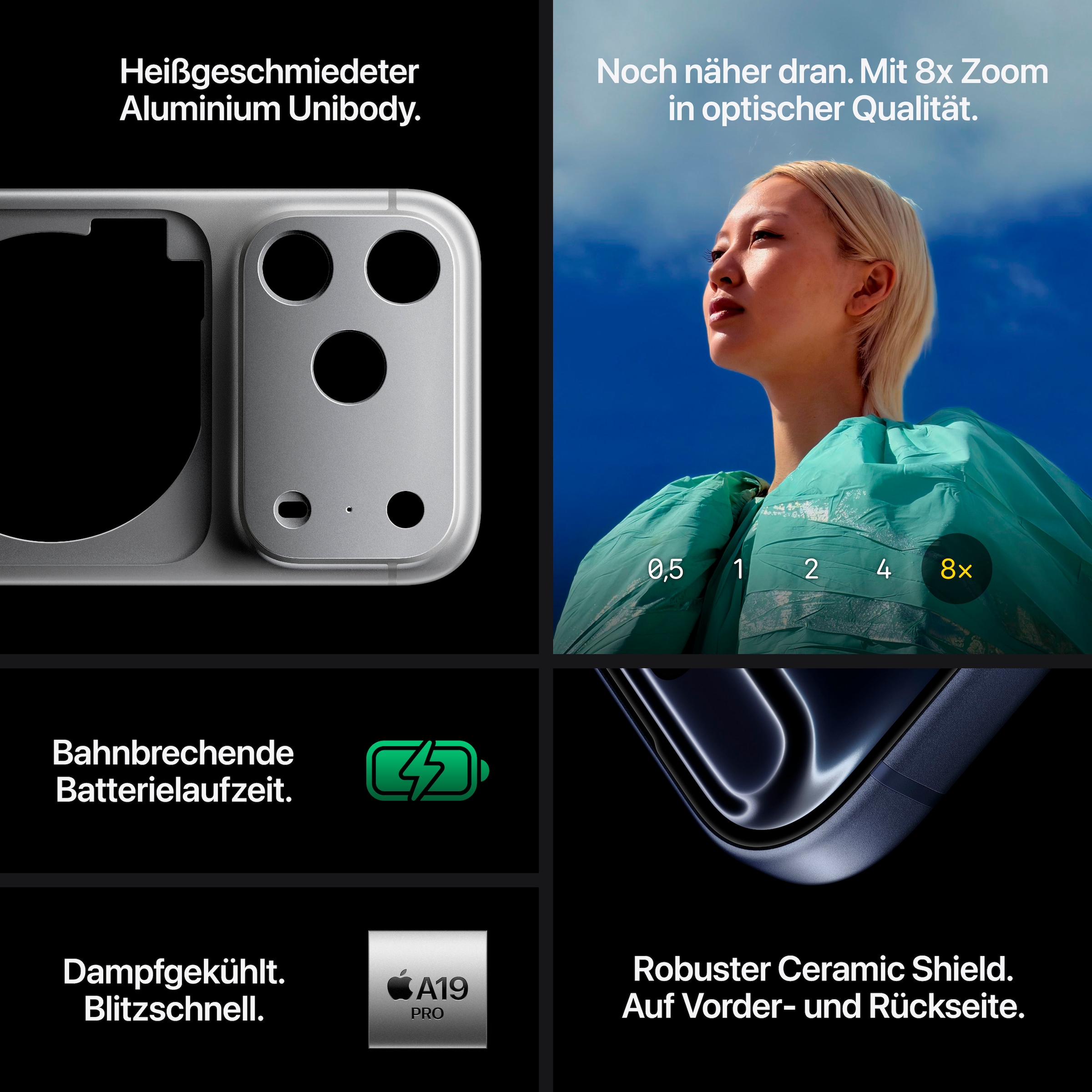 Apple Smartphone »iPhone 17 Pro Max«, Tiefblau