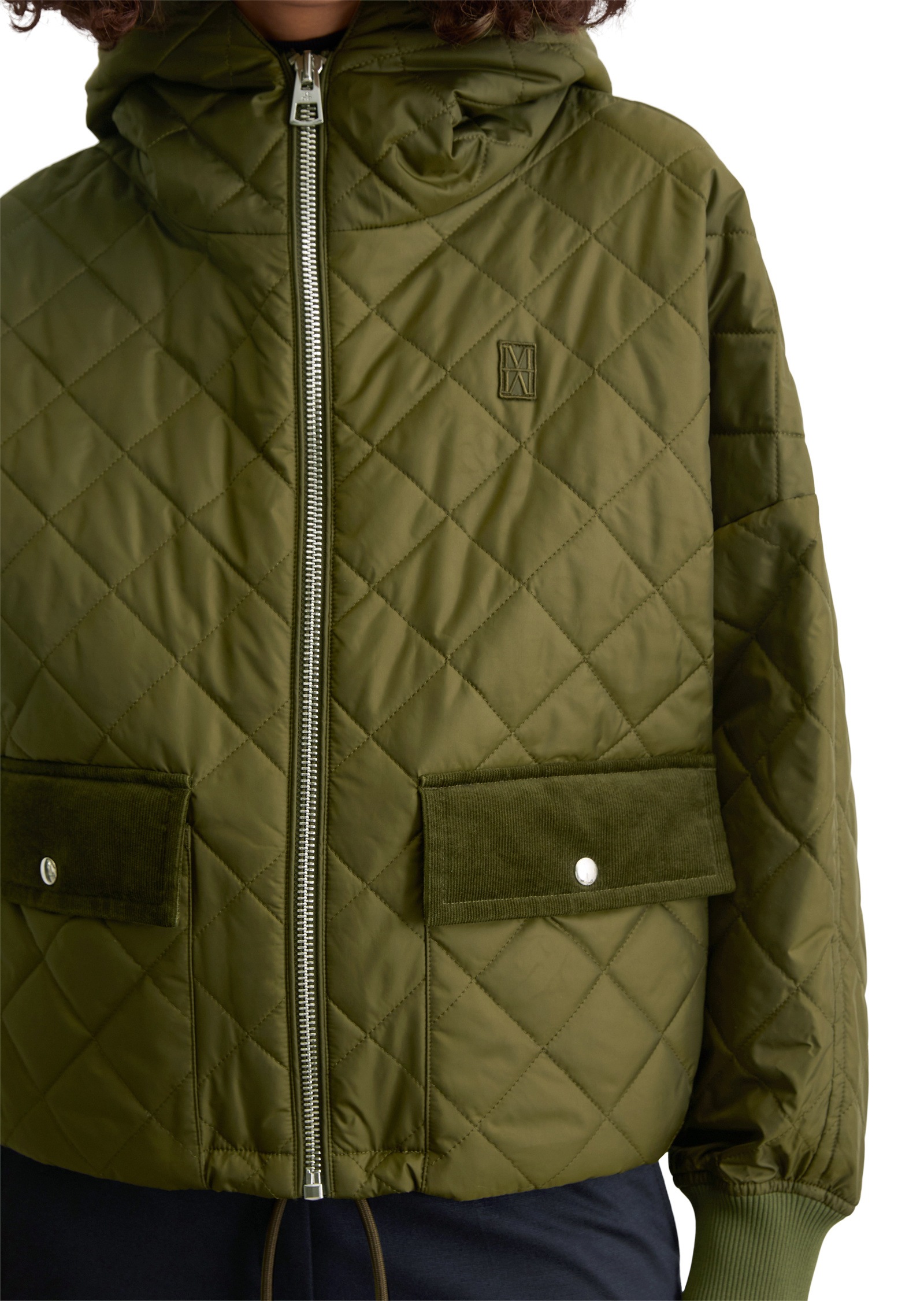 Marc O'Polo Outdoorjacke »aus recyceltem Polyester«, mit Kapuze