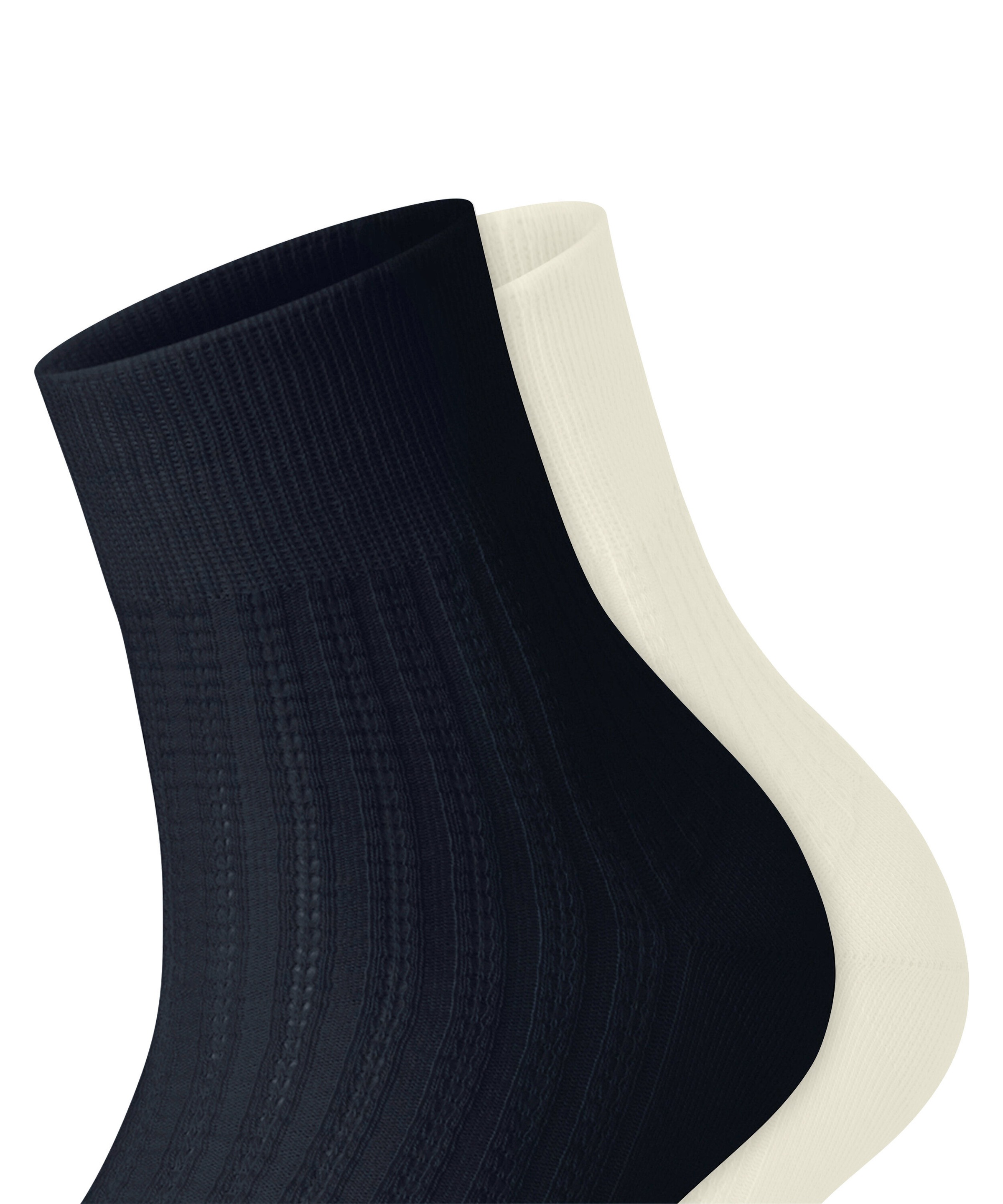 Esprit Socken »Cozy Braid 2-Pack« 2 Stk. tlg.