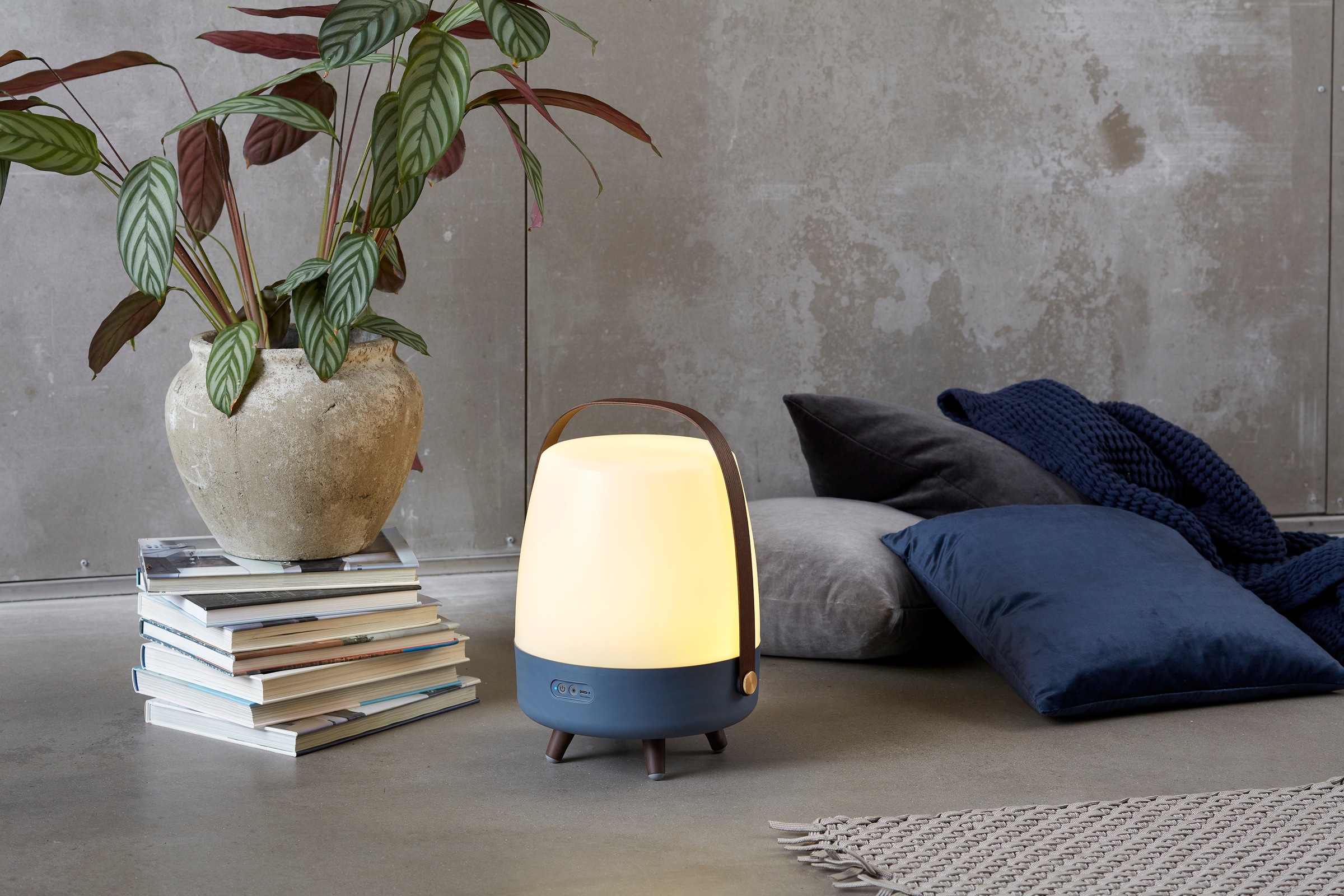 kooduu LED Tischleuchte »Lite-up Play JBL«, 1 flammig, Leuchtmittel LED-Modul | LED fest integriert, LED Dekolicht, Lautsprecherleuchte