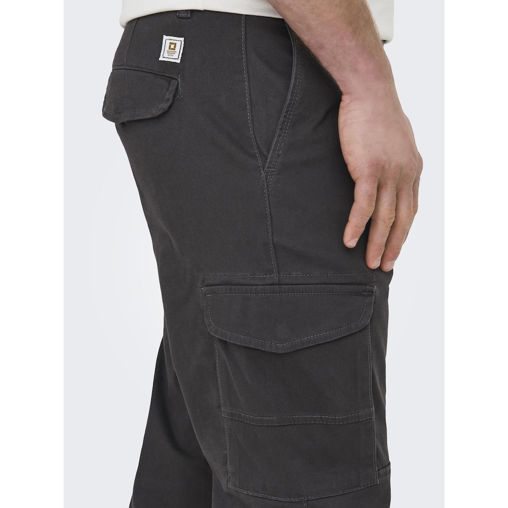 ONLY & SONS Cargohose »ONSCARTER LIFE CARGO CUFF 0013 PANT NOOS«