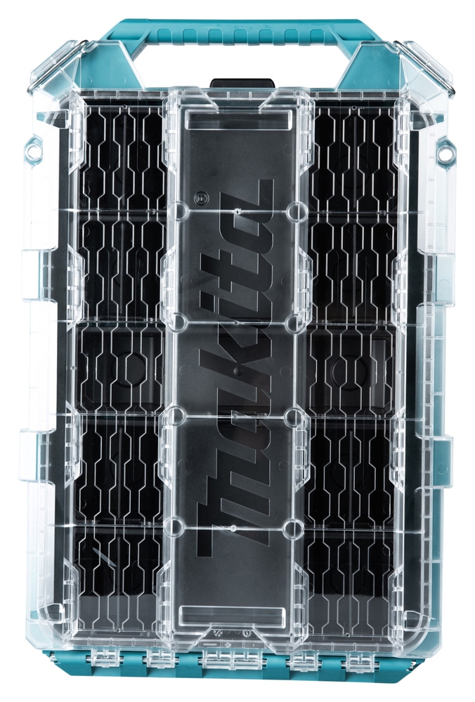 Makita Werkzeugbox »MAKTRAK Organizer flach M »P-91051« 8,14L, 11 Organizer-Behälter« Effizientes Be- und Entladen mit dem MAKTRAK Koffer Sortiment