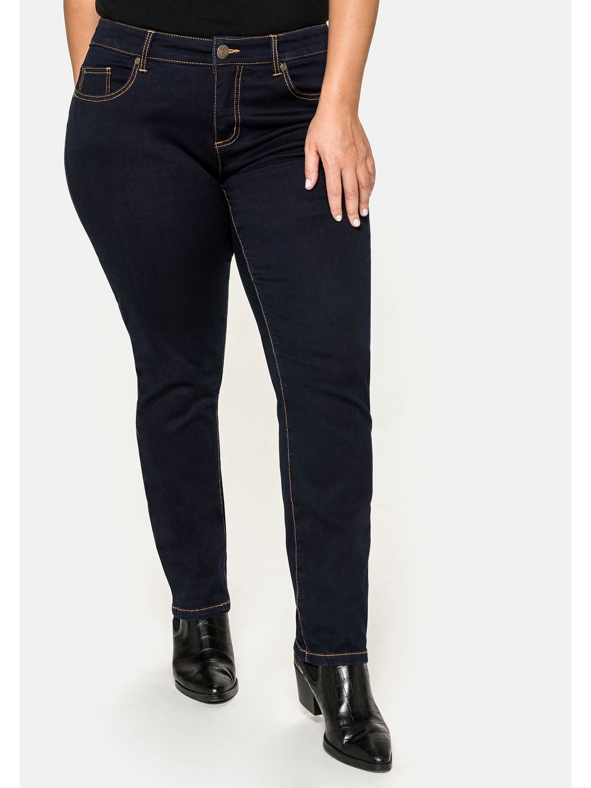 »Große 5-Pocket-Stil im Größen«, BAUR Stretch-Jeans bestellen | Sheego
