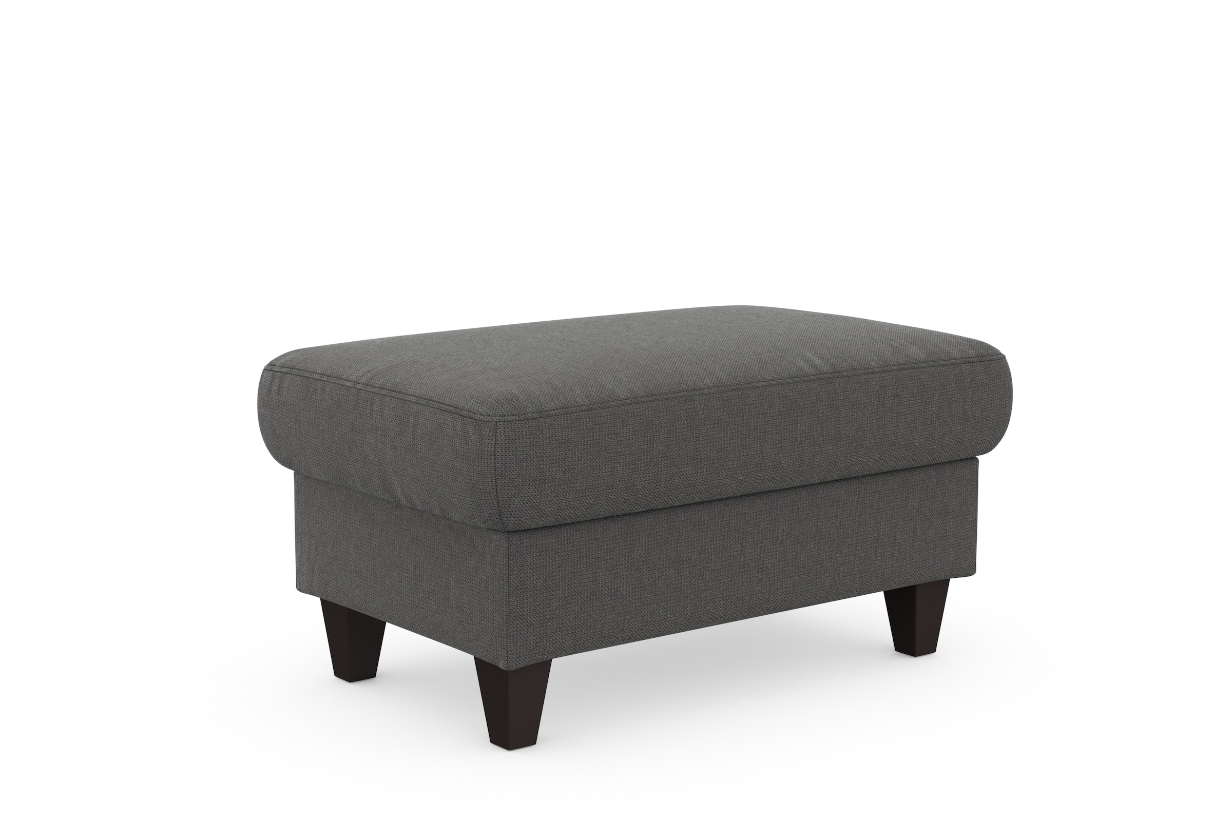 sit&more Stauraumhocker »Farö«, mit Stauraum und Federkern und wengefarbenen Füßen