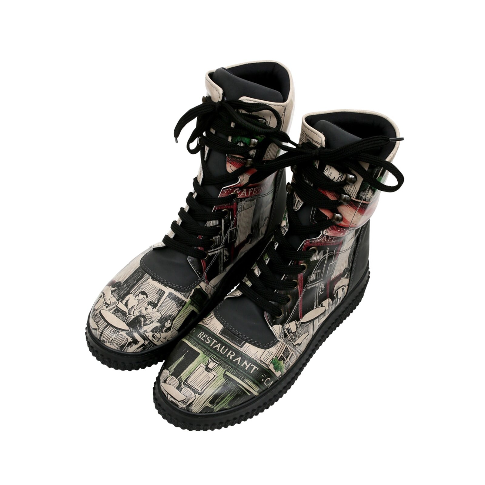 DOGO Schnürboots »Damen Future Boots La Vie Parisienne Vegan Damen Boots / female«, Vegan