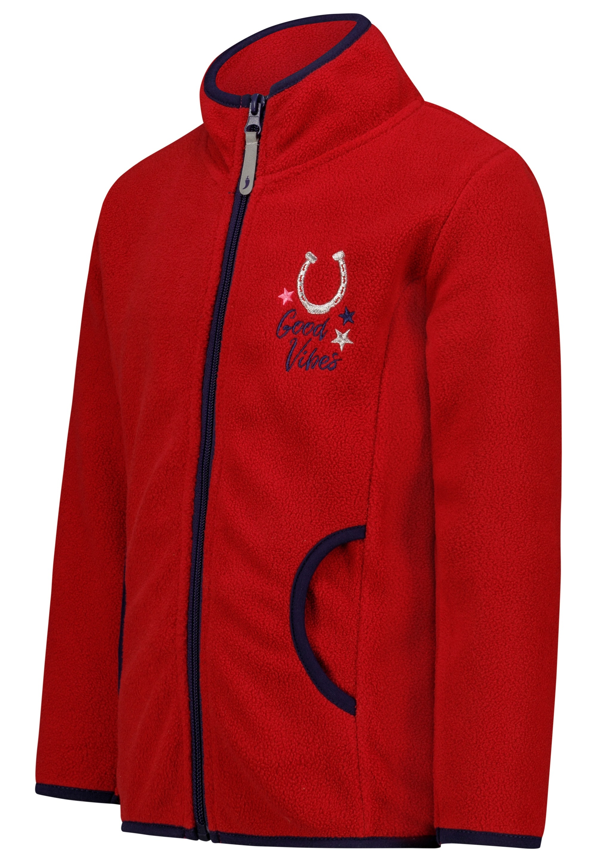 SALT AND PEPPER Fleecejacke »Horse«, mit Pferde-Stickerei
