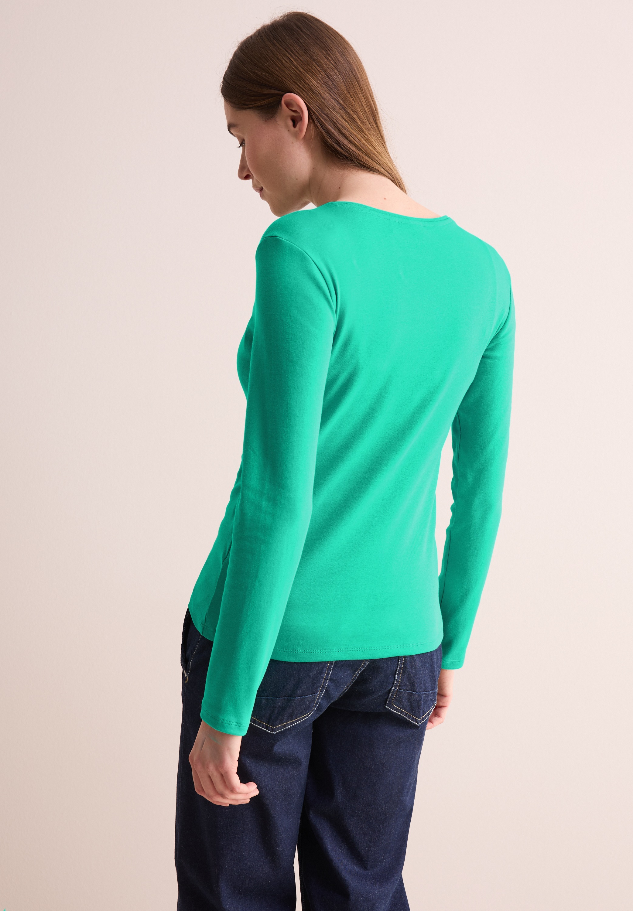 Cecil Langarmshirt, aus reiner Baumwolle