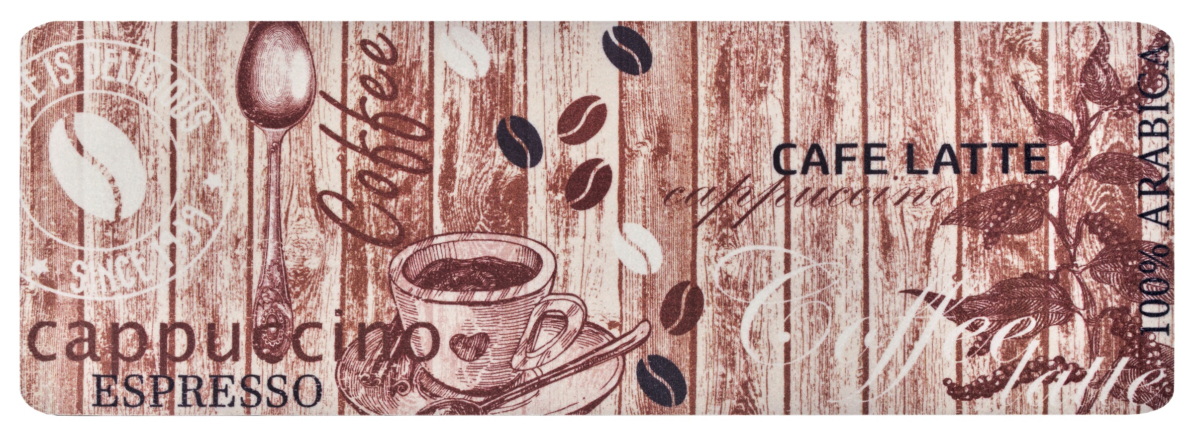 HANSE Home Küchenläufer "Delicious Coffee" rechteckig 8 mm Höhe Läufer, Rut günstig online kaufen