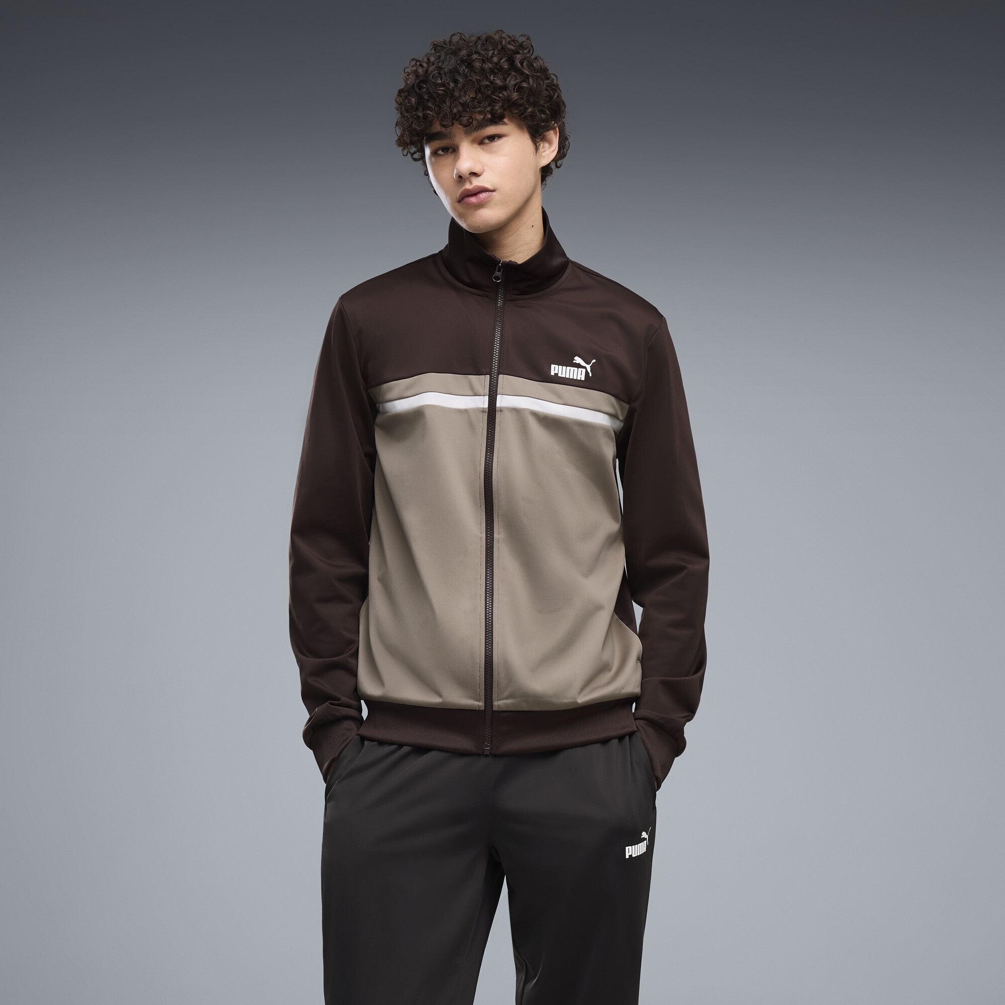 PUMA Jogginganzug »Colourblocked Trainingsanzug Herren«