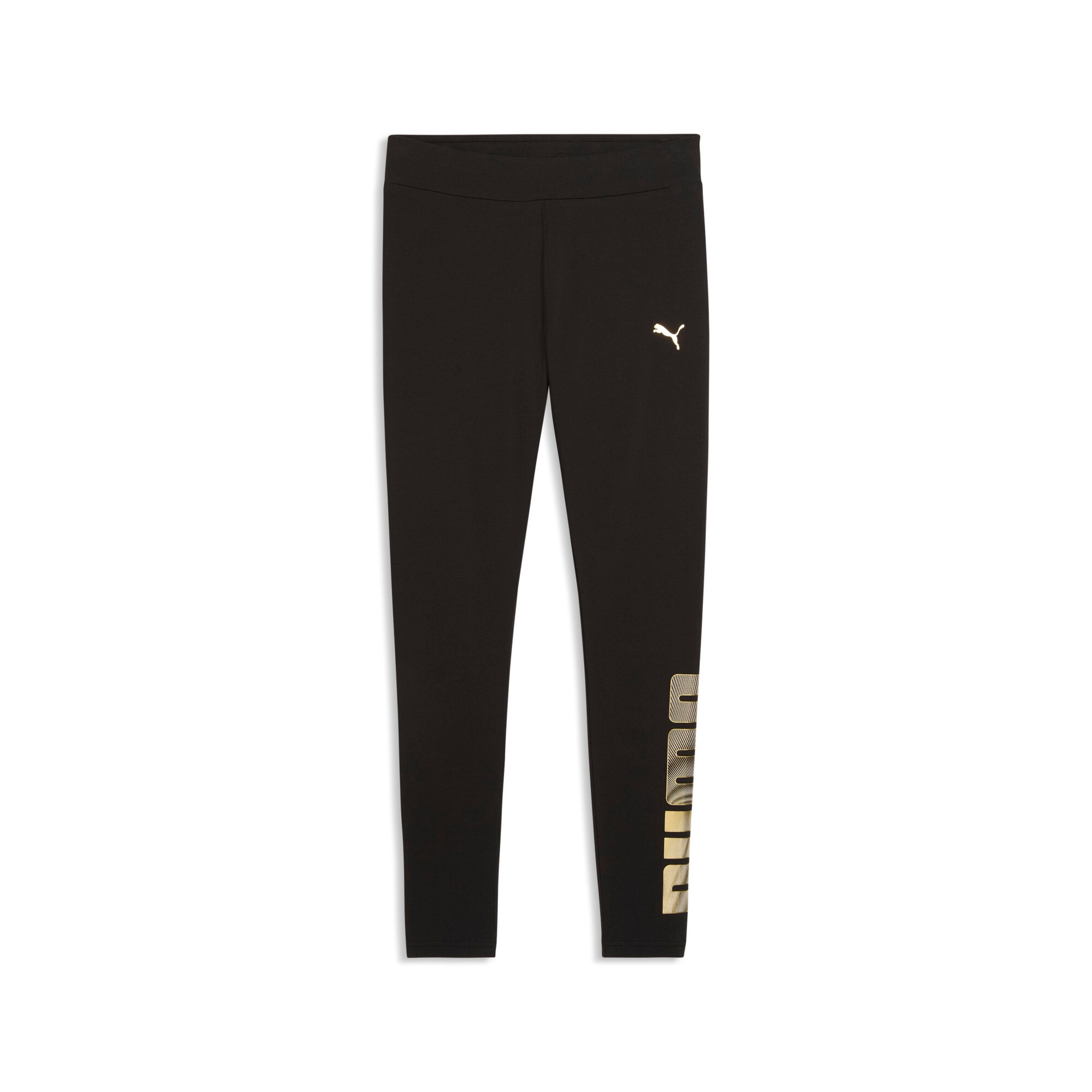 PUMA Leggings "ESS LOGO LAB METALLIC LEGGINGS" aus Baumwollmischung, sportl günstig online kaufen