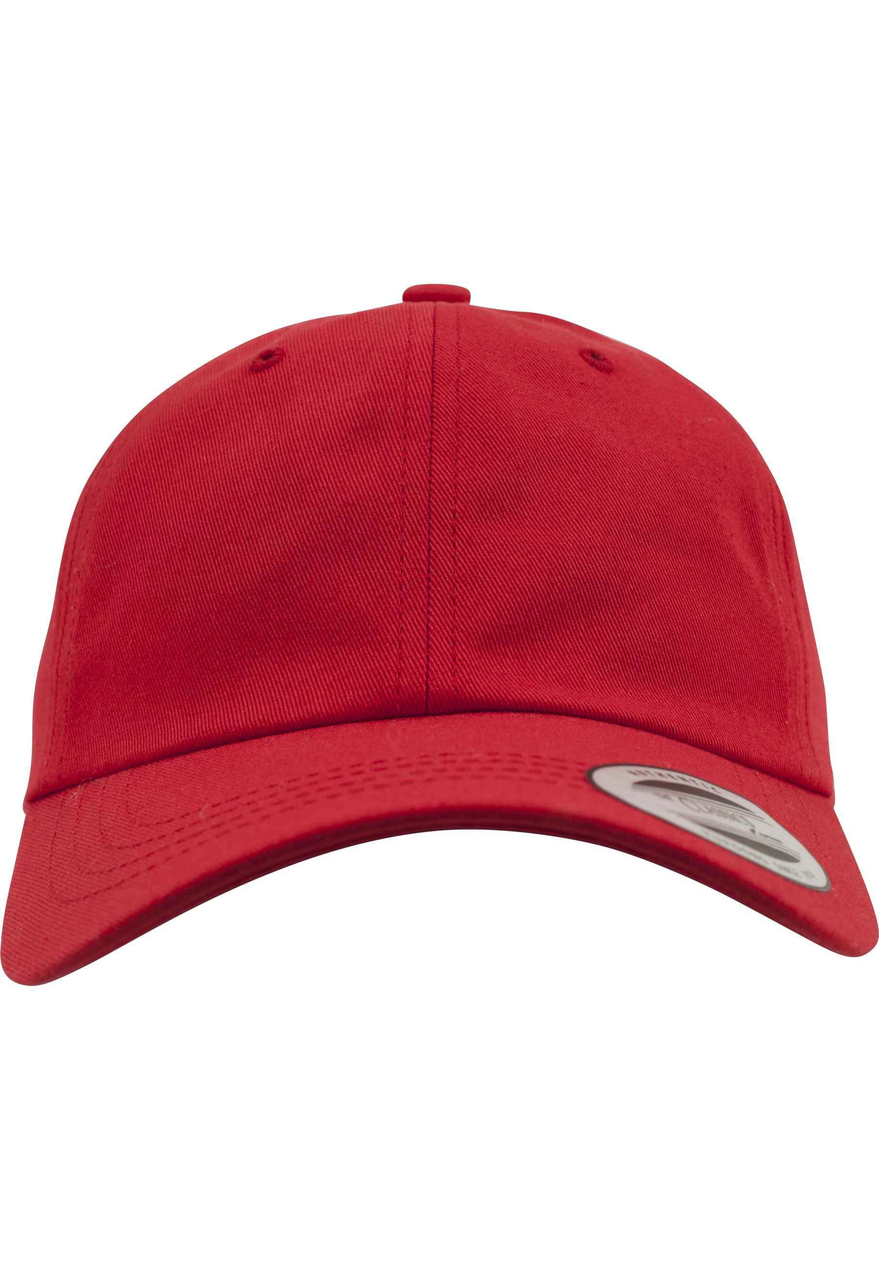 FLEXFIT Flex Cap "Flexfit Unisex Low Profile Cotton Twill"rot, unifarben, 100% Baumwolle, Caps