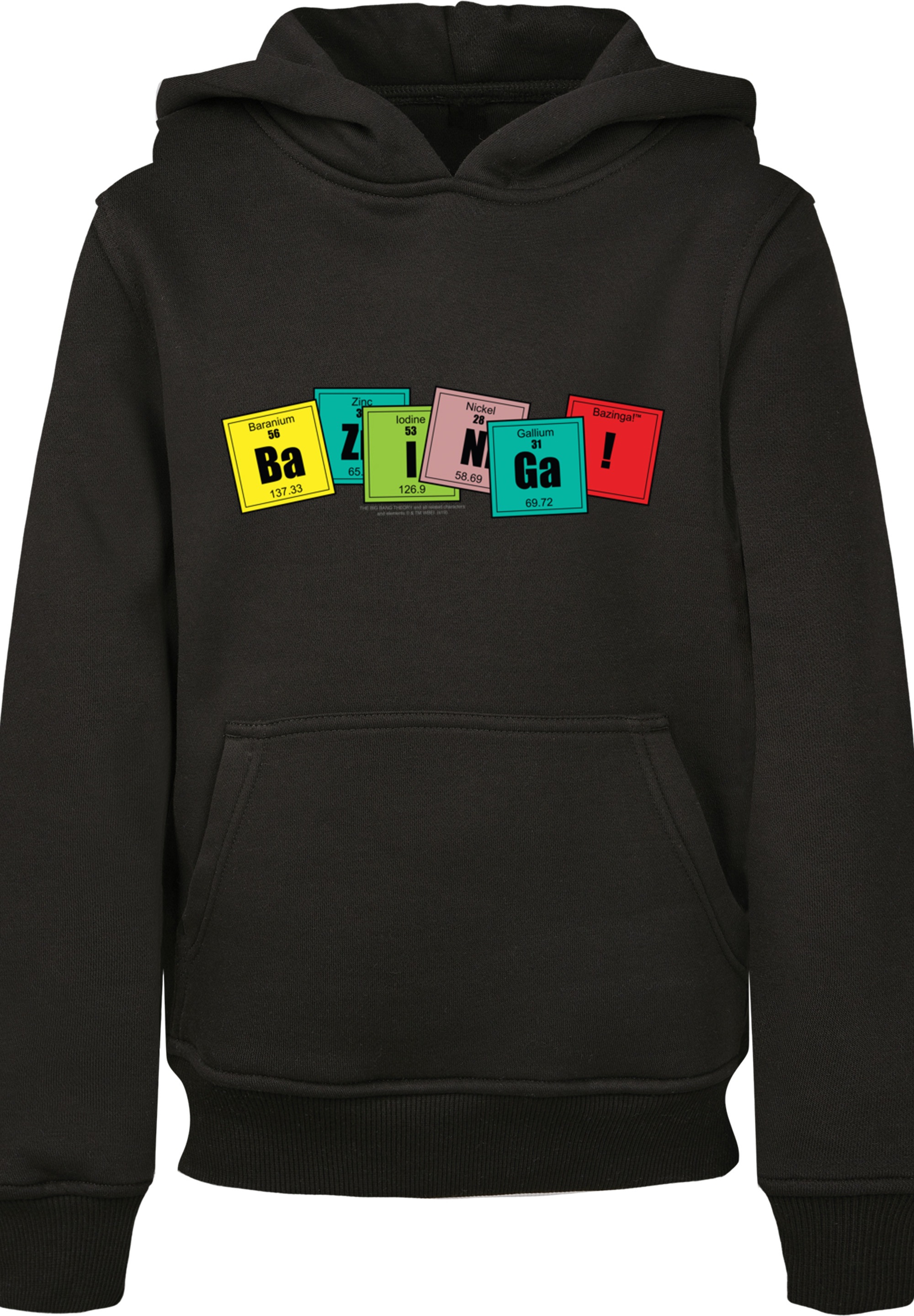 F4NT4STIC Sweatshirt »Big Bang Theory Bazinga«, Unisex Kinder,Premium Merch,Jungen,Mädchen,Bedruckt