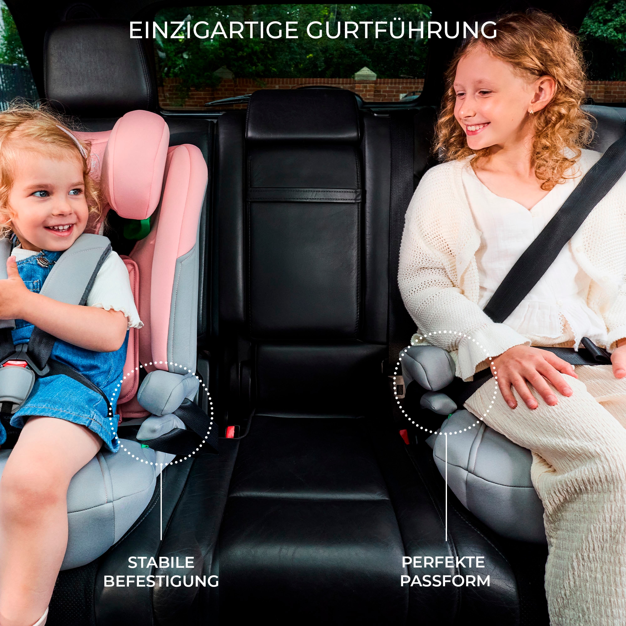 Kinderkraft Autokindersitz »I-COMFY i-Size« Klasse I / II / III (9-36 kg)