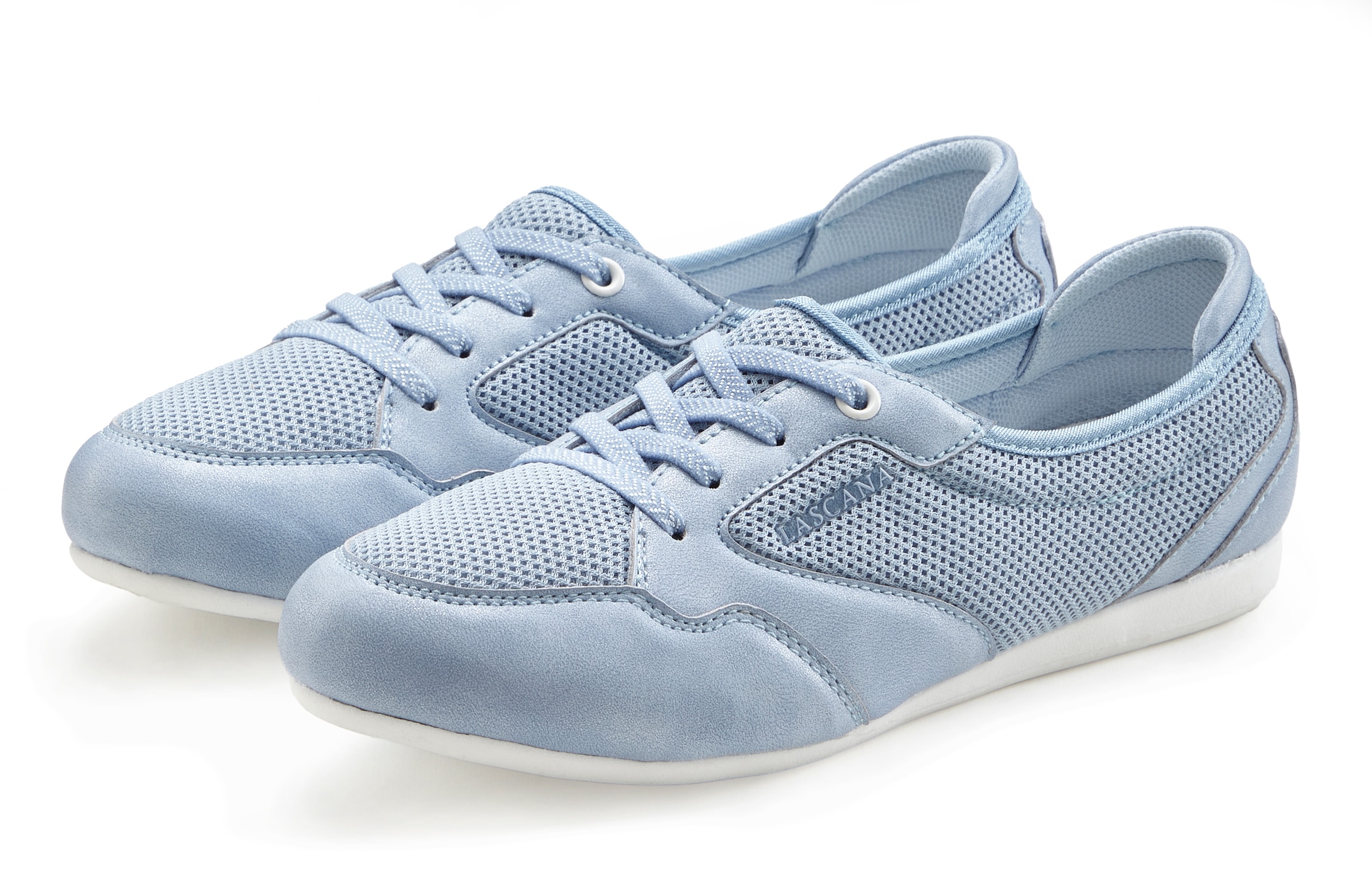 LASCANA Sneaker "Freizeitschuh, Halbschuh,", in modischer Mesh-Optik zum Re günstig online kaufen