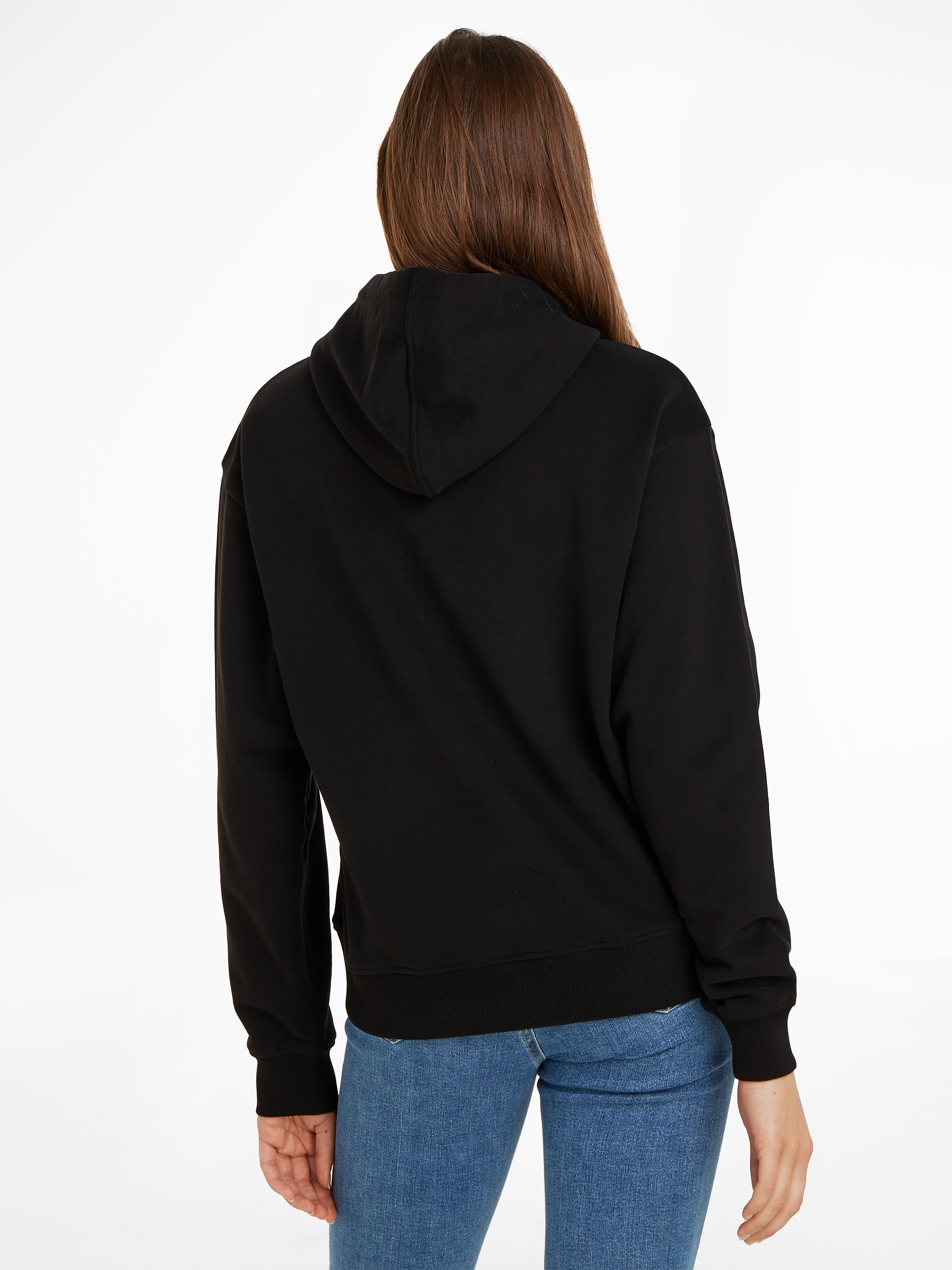 Calvin Klein Jeans Kapuzensweatshirt "SATIN CK HOODIE", mit Logomarkenlabel günstig online kaufen