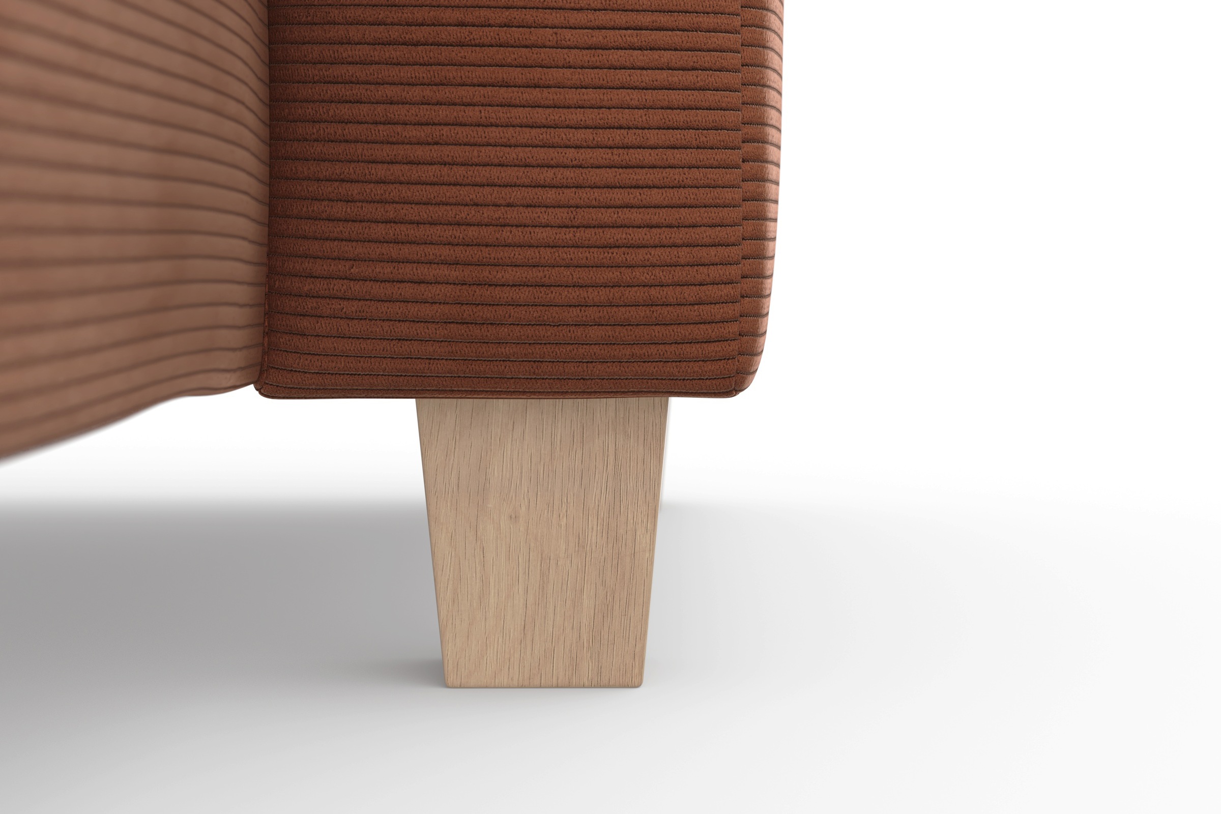 Home affaire Ecksofa »Summer L-Form«, mit Recamiere, mit oder ohne Bettfunktion und Bettkasten, Cord-Bezug