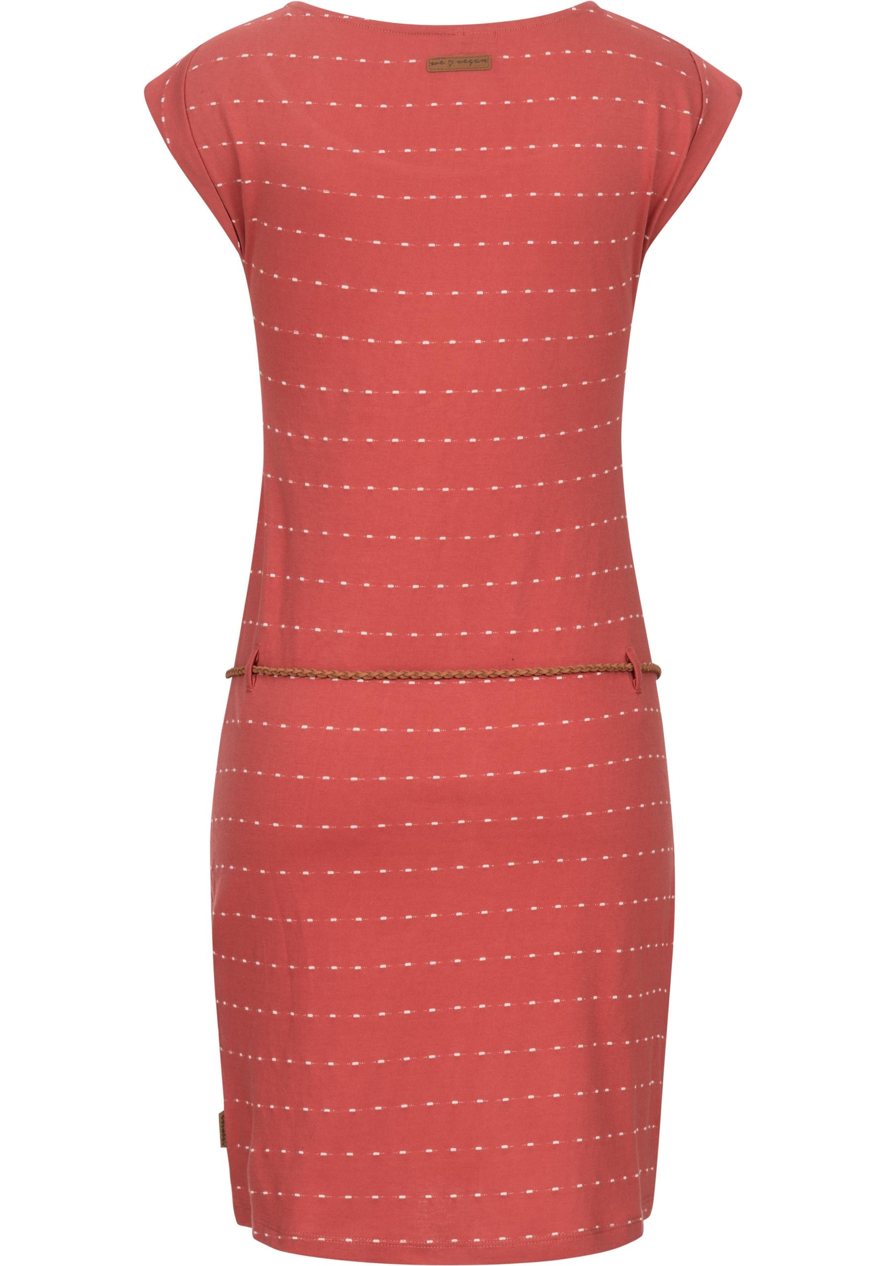 Ragwear Sommerkleid »Tag Stripes Intl.«, leichtes Jersey Kleid mit Streifen-Muster