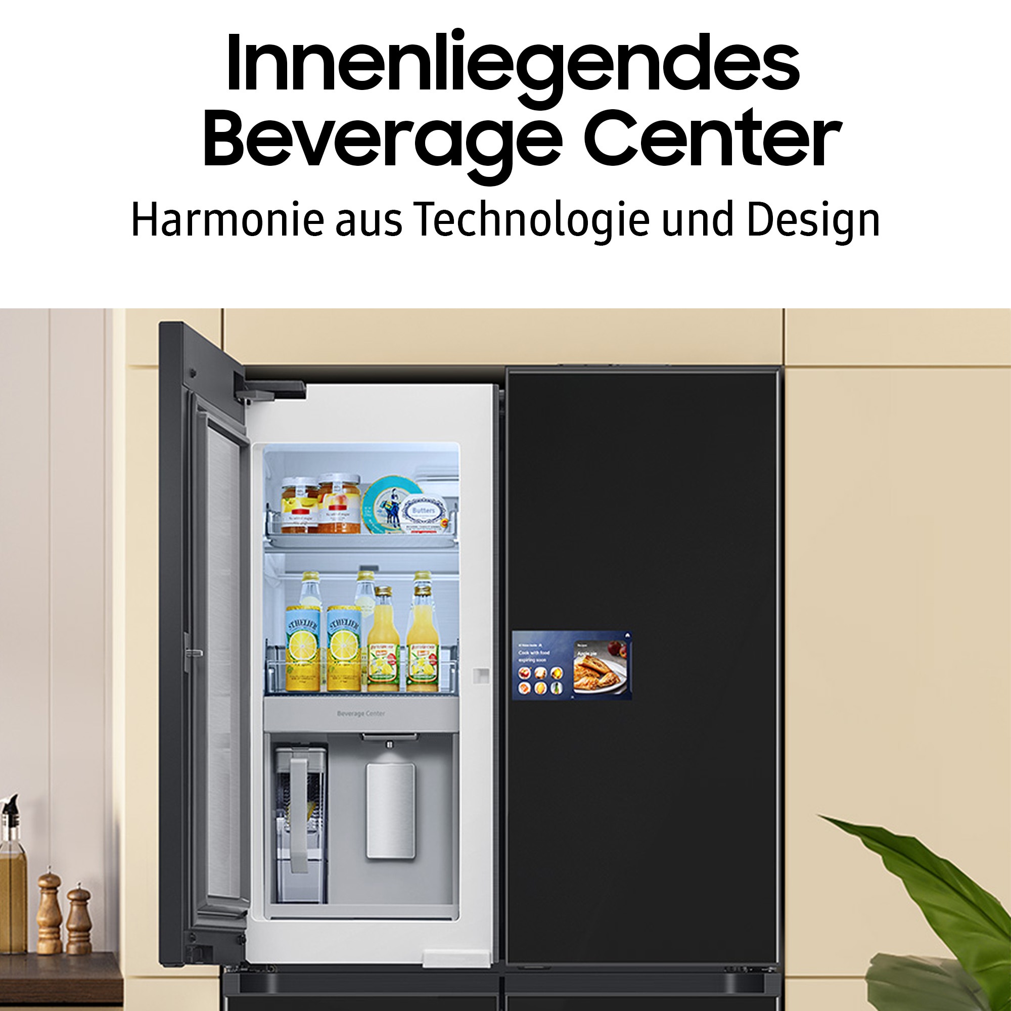 Samsung French Door RM94F "RM90F67CECEF" 185,3 cm hoch 91,2 cm breit günstig online kaufen