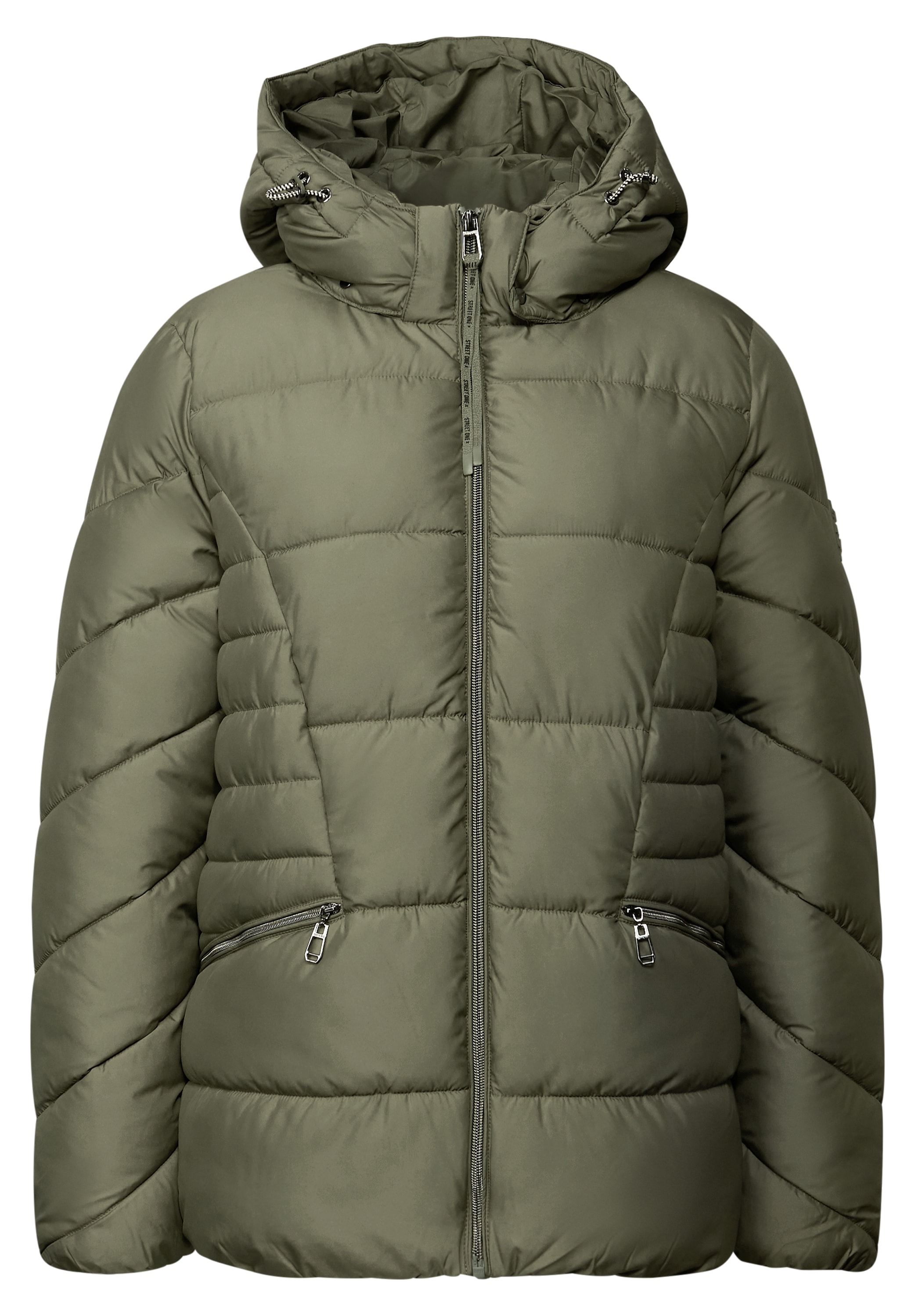 STREET ONE Steppjacke, mit Kapuze, mit Kapuze