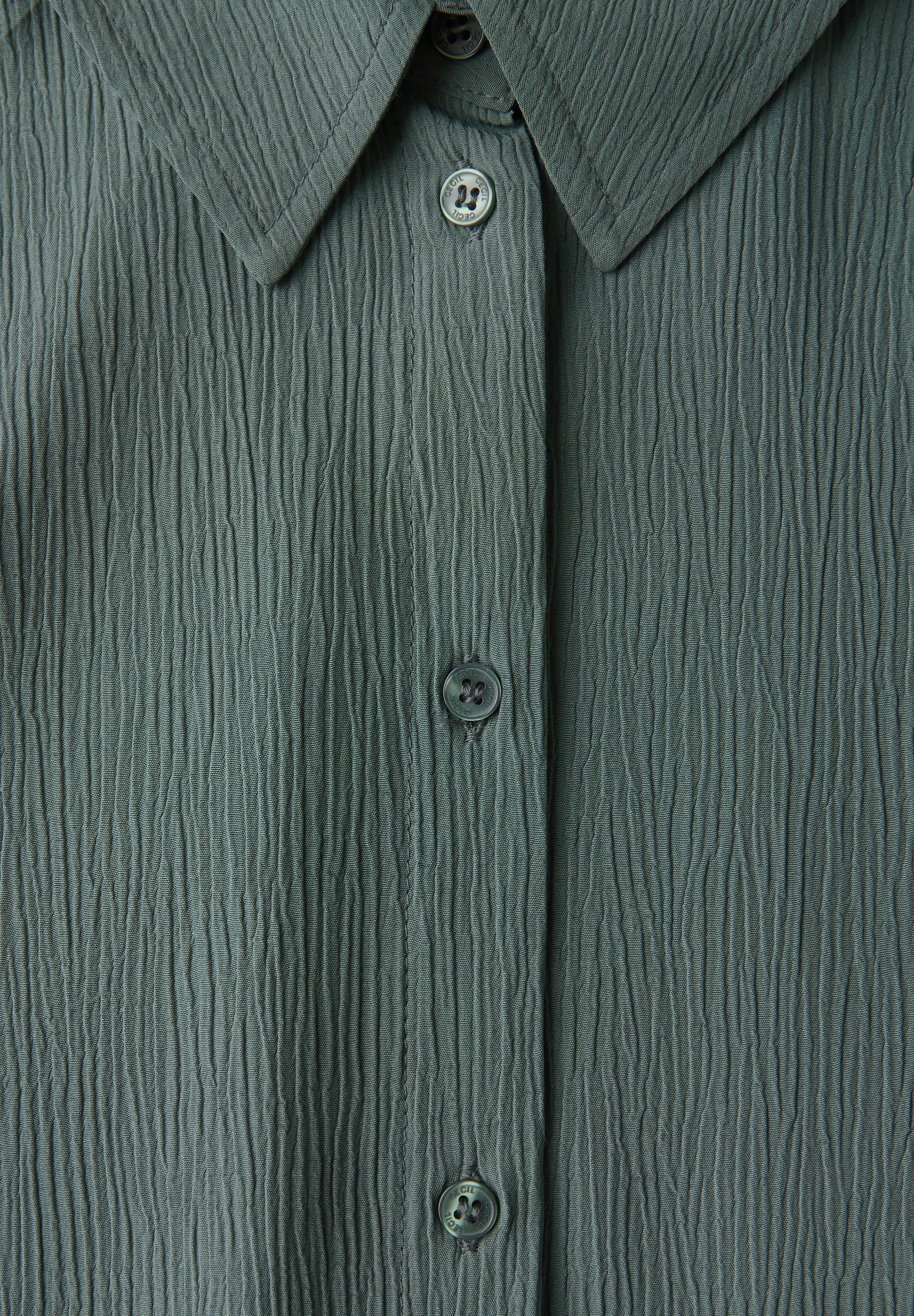 Cecil Hemdbluse, mit Struktur und Knopfleiste