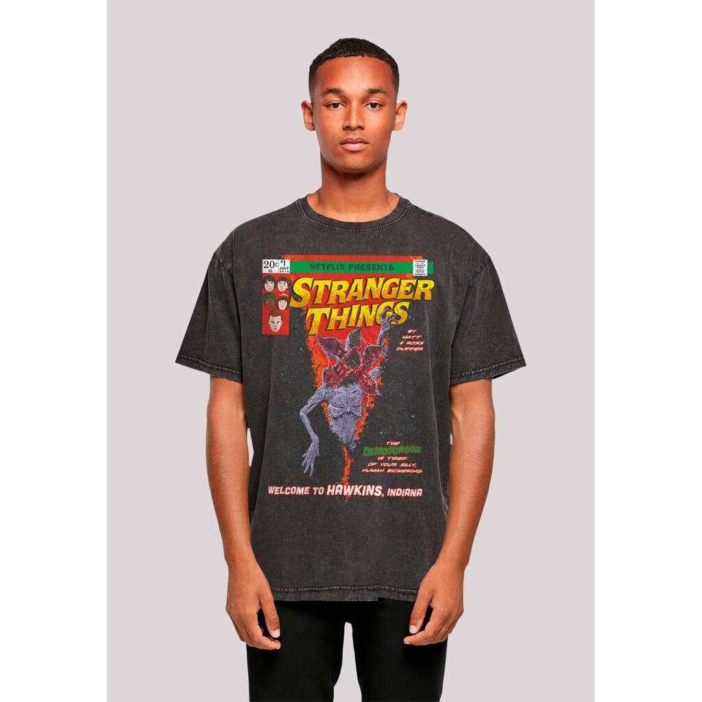 F4NT4STIC T-Shirt »Stranger Things Comic Cover Netflix TV Series«