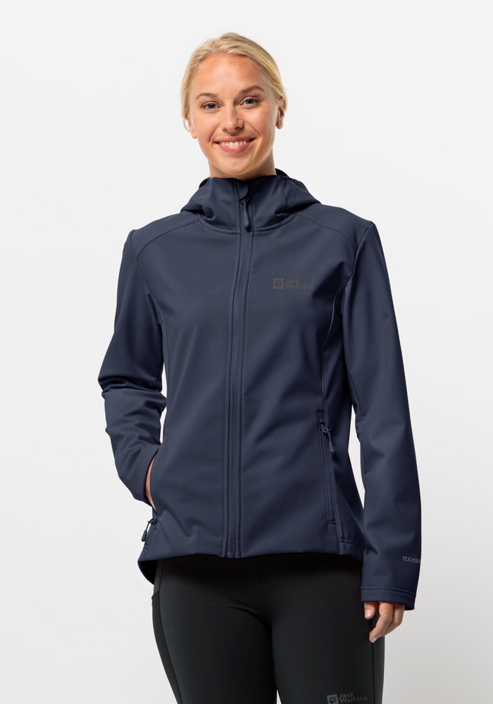 Jack Wolfskin Funktionsjacke "BORNBERG HOODY W", mit Kapuze