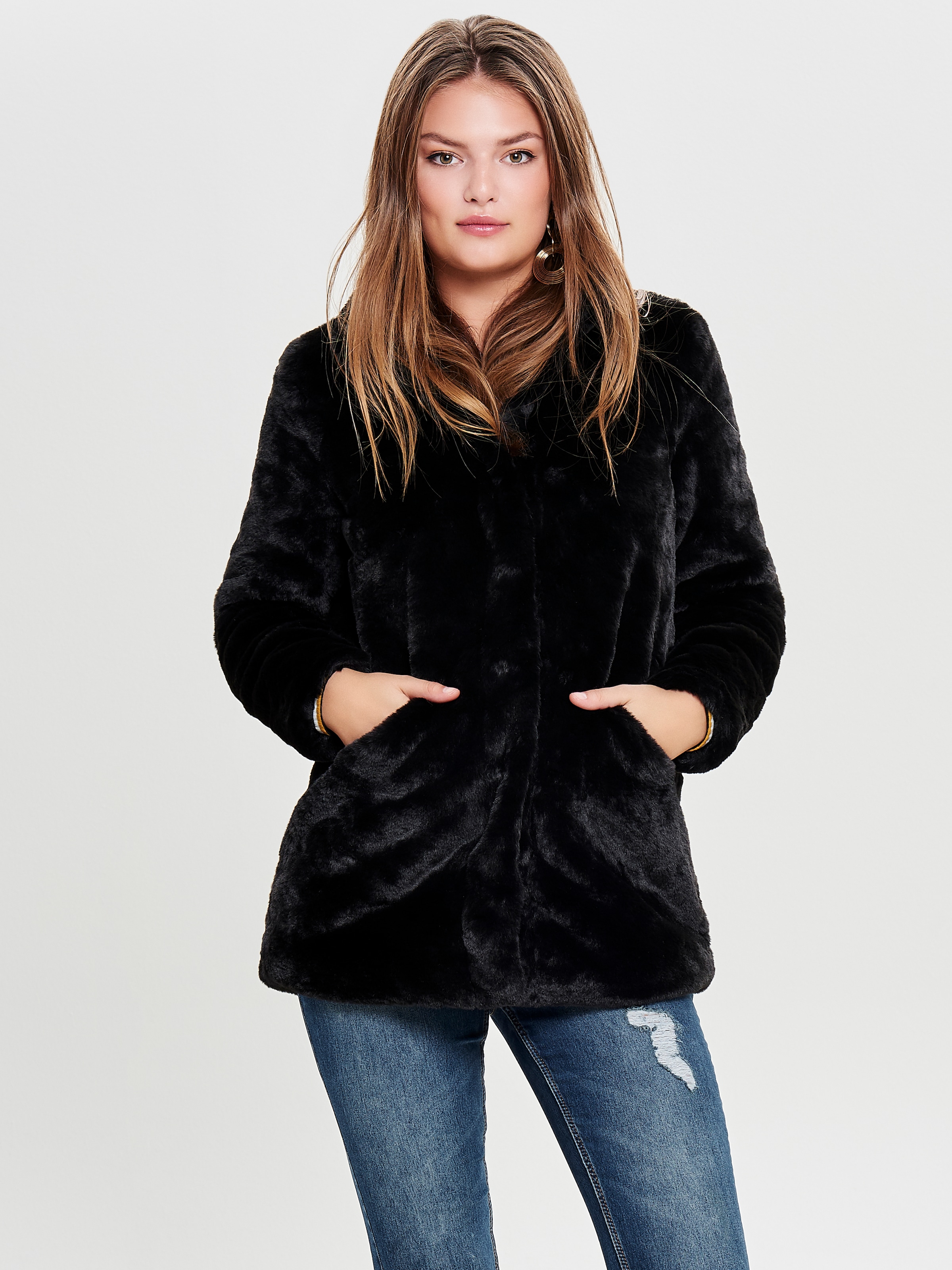 ONLY Fellimitatmantel "ONLVIDA FAUX FUR COAT OTW" günstig online kaufen