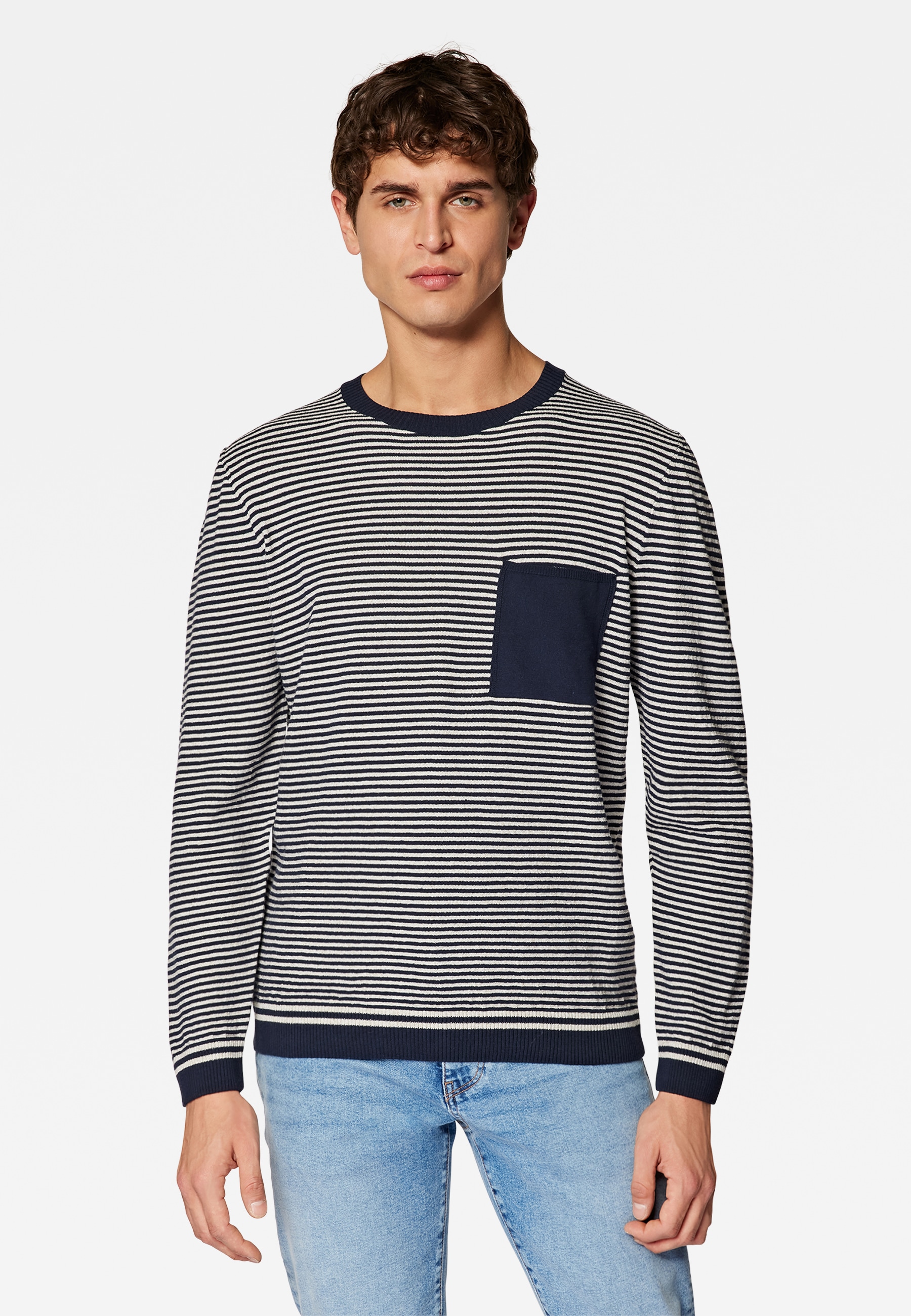Mavi Streifenpullover »STRIPE SWEATER«, Pullover mit Streifen
