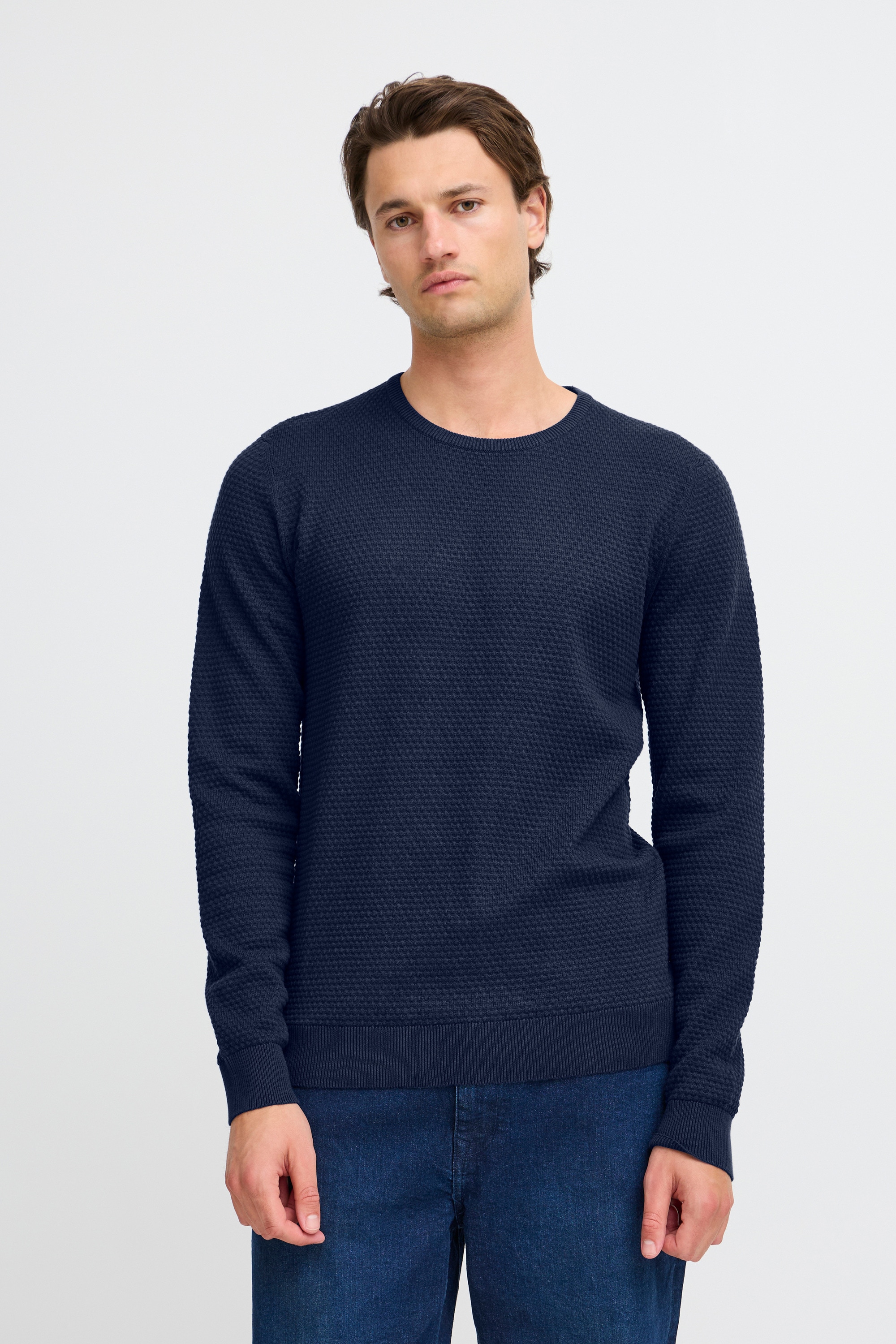 Blend Strickpullover "BHREDHILL CREW NECK KNIT NOOS" Stilvoller Strickpullo günstig online kaufen