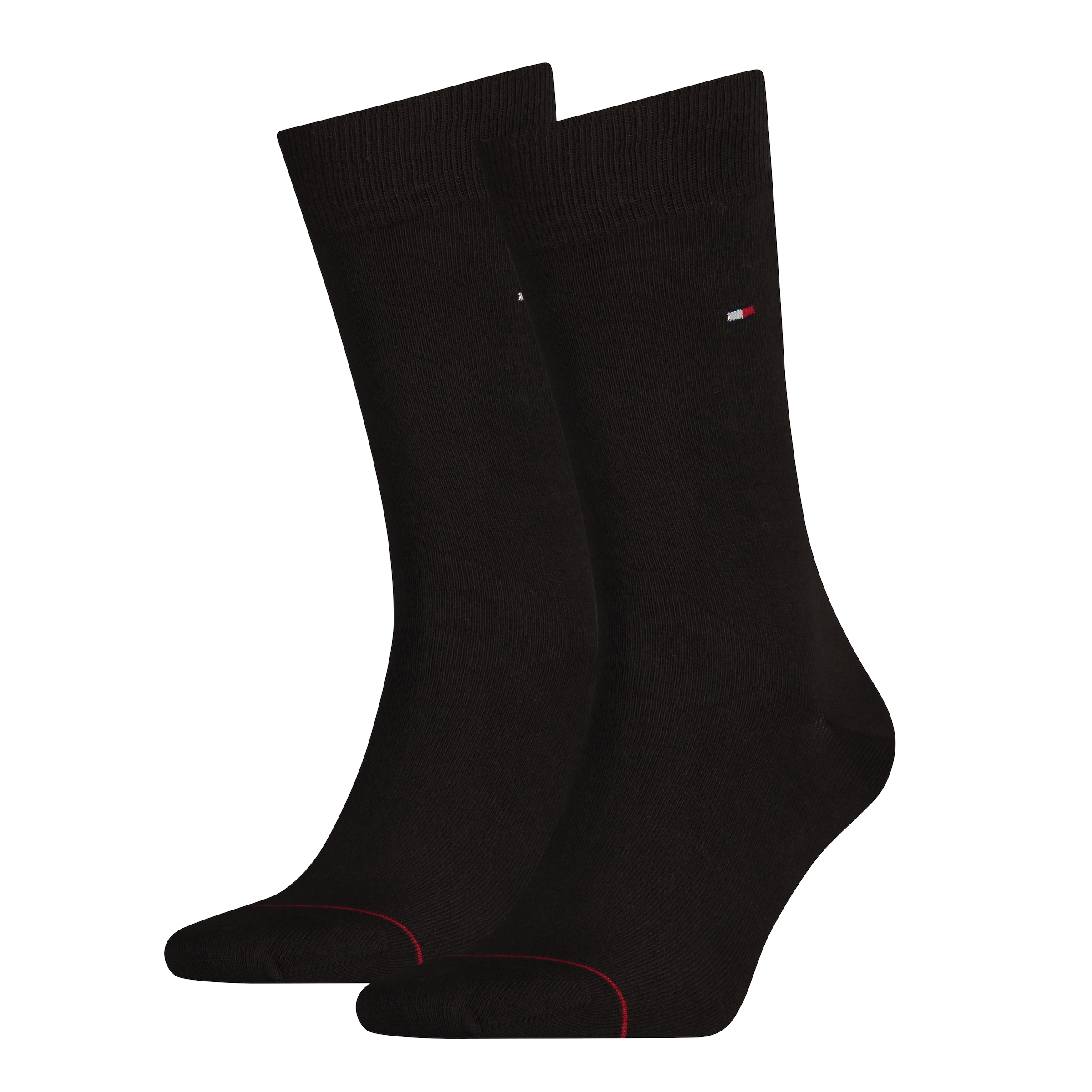 Tommy Hilfiger 1100000002199 "TH MEN SOCK CLASSIC 2P" 2 Paar, Mit eingestricktem Flag-Logo