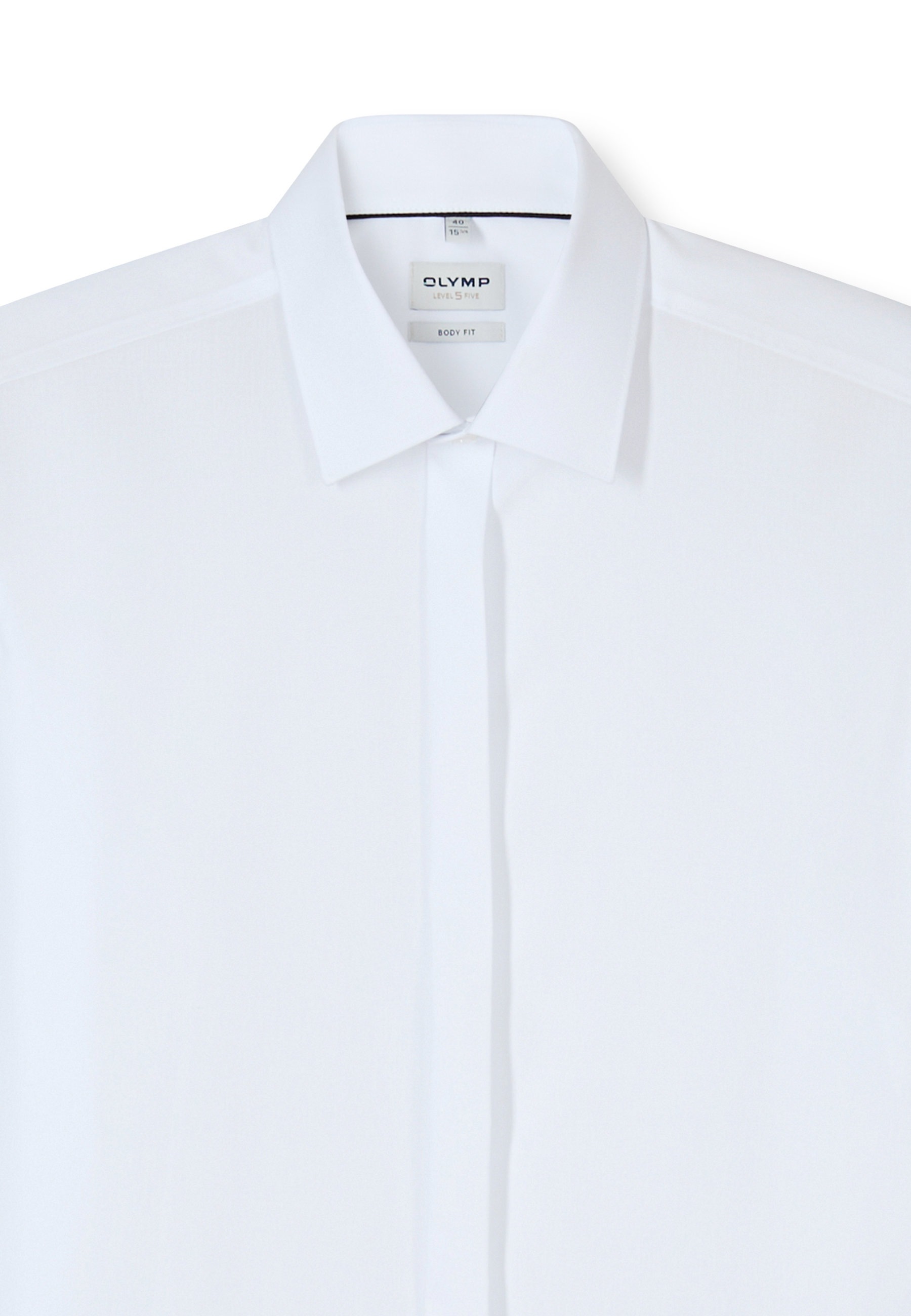 OLYMP Level Five Soiree New York Kent Dress Shirt White 39 2