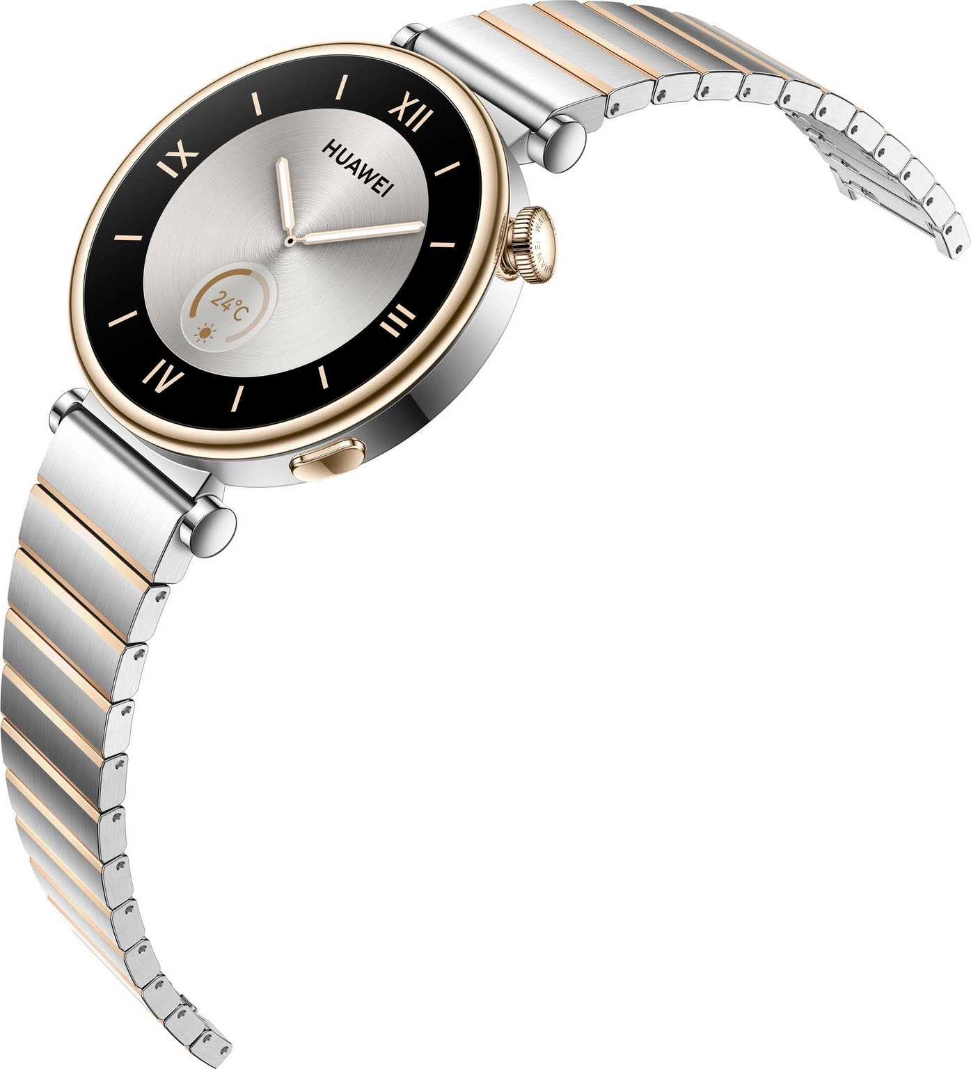 Huawei Smartwatch »Watch BAUR GT4 41mm«, (weißes | Lederarmband)