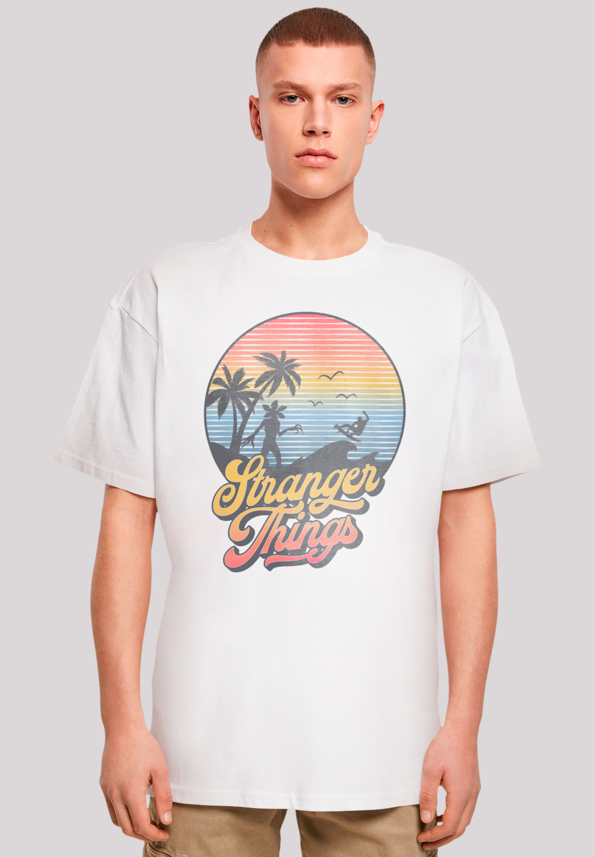 T-Shirt »Stranger Things LA Gradient«, Premium Qualität