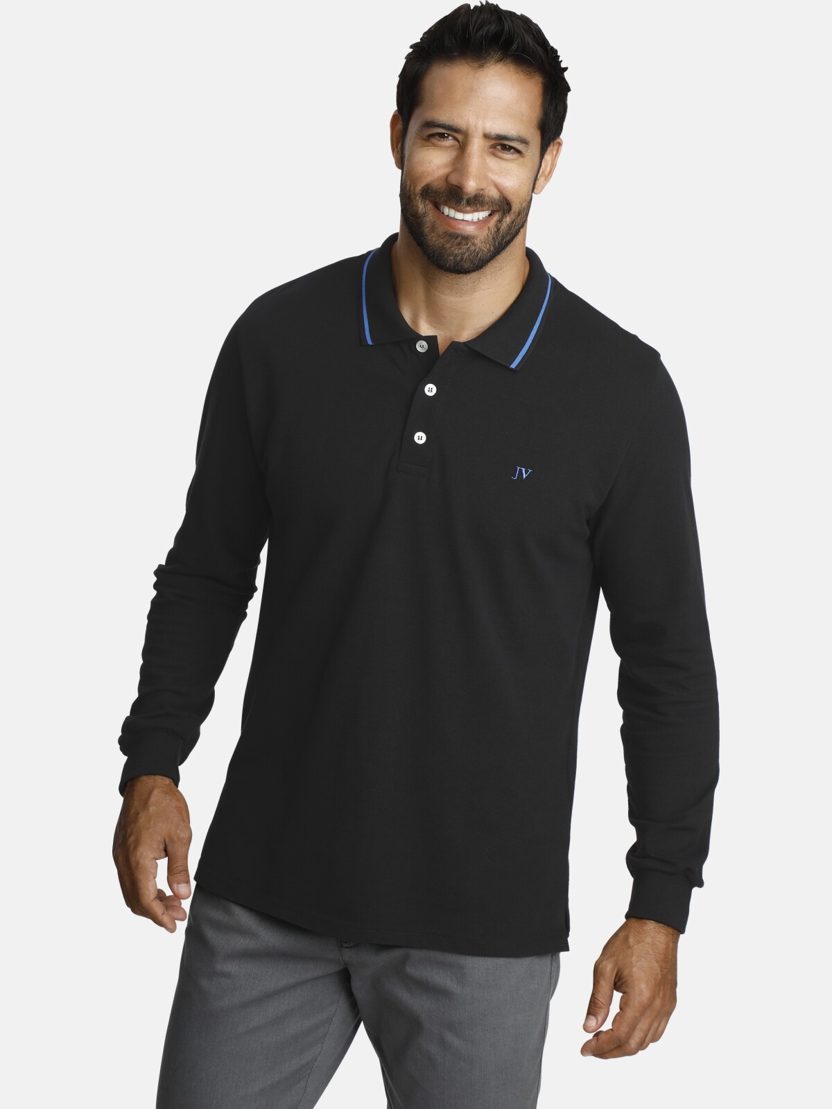 Langarm-Poloshirt »Langarm-Poloshirt ELLIS«