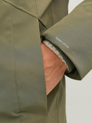 Jack & Jones Langjacke »JPRBLAKEEN PARKA SN«, mit Kapuze