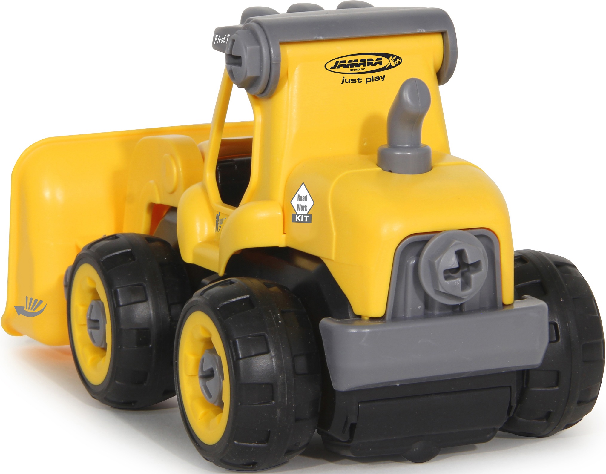 Jamara RC-Bagger »First RC - Radlader«, (27 tlg.), mit Akkuschrauber