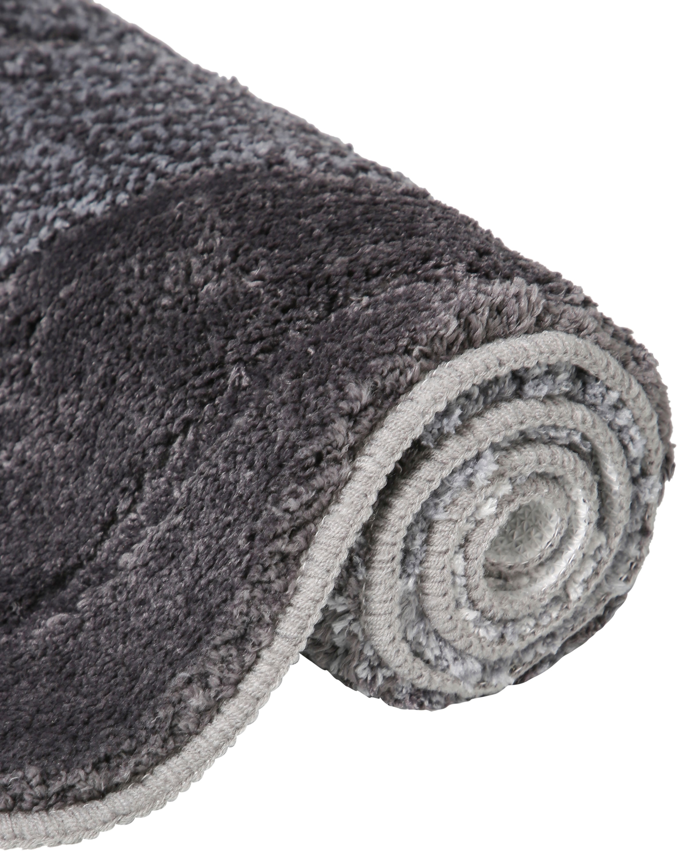 my home Badematte »Josie, Badvorleger, Badezimmer Teppich«, rutschhemmend beschichtet, fußbodenheizungsgeeignet-schnell trocknend-strapazierfähig, Badteppich, Badematten, rechteckig, rund & als 3-tlg. Set erhältlich