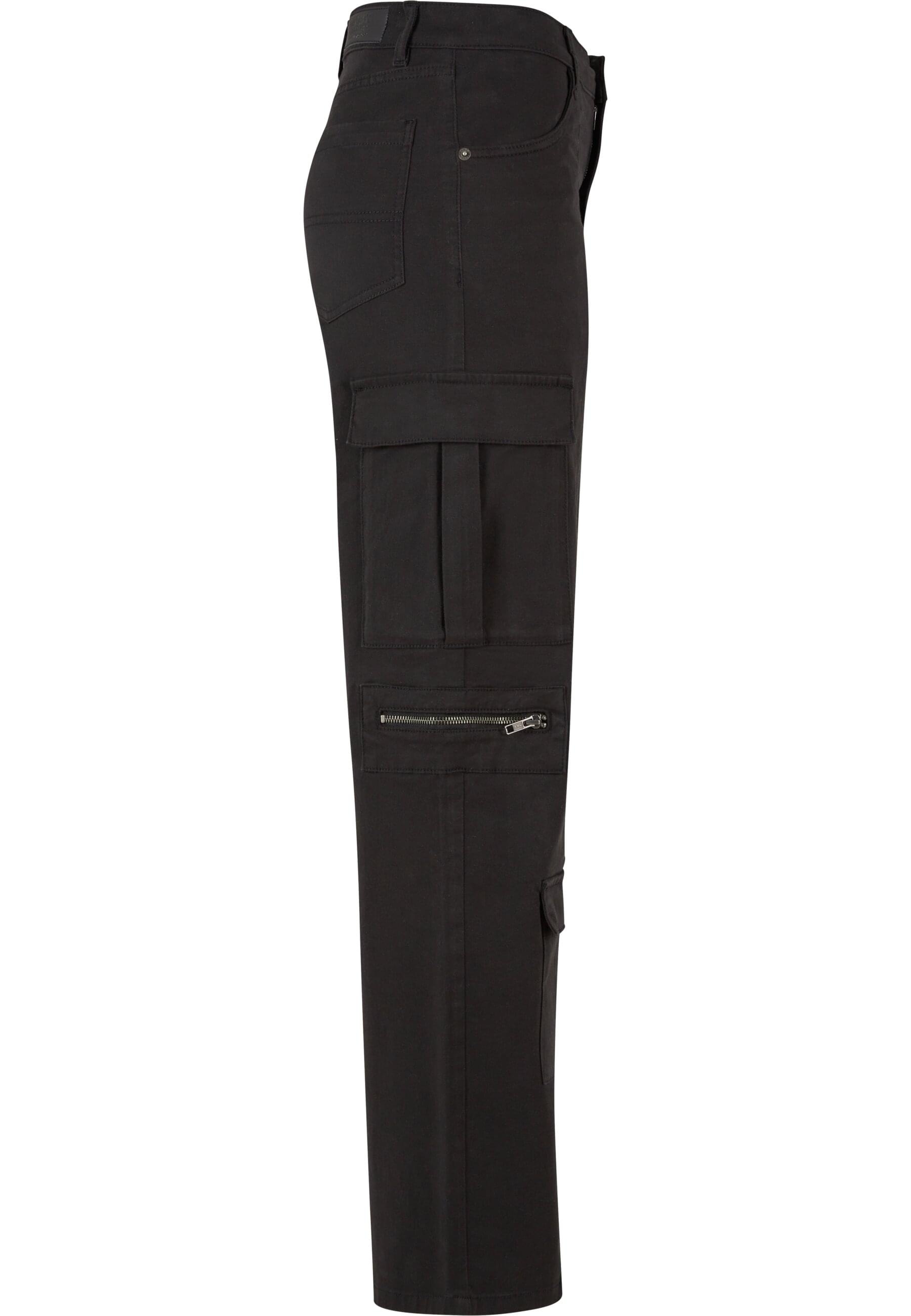 URBAN CLASSICS Stoffhose »Urban Classics Ladies Loose Utility Stretch Twill Pants«, (1 tlg.)