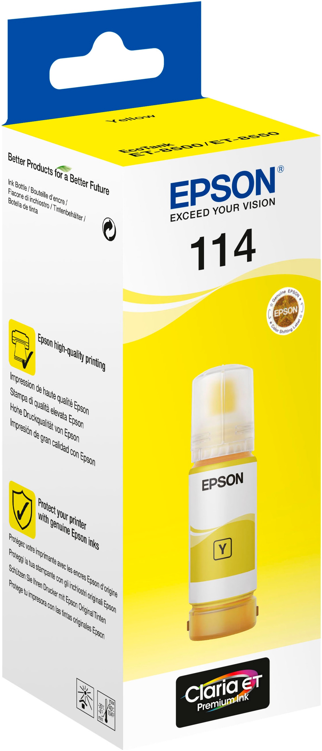 Epson Tintenpatrone »114, original Claria ET Preimium Ink«