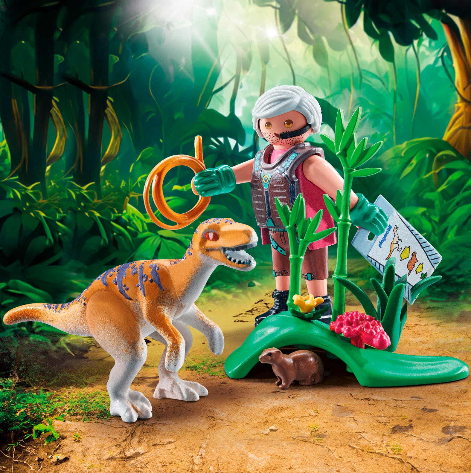 Playmobil® Konstruktions-Spielset »Velociraptor (71823), Playmobil Dinos«, (18 St.)
