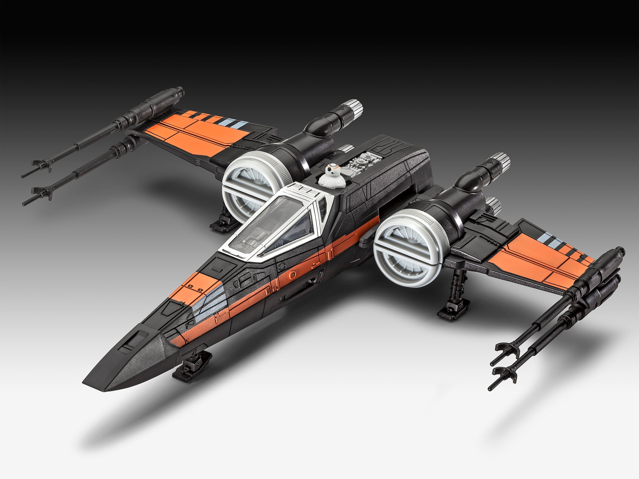 Revell® Modellbausatz »Build&Play, Star Wars Poe's X-Wing Fighter«, mit Sound