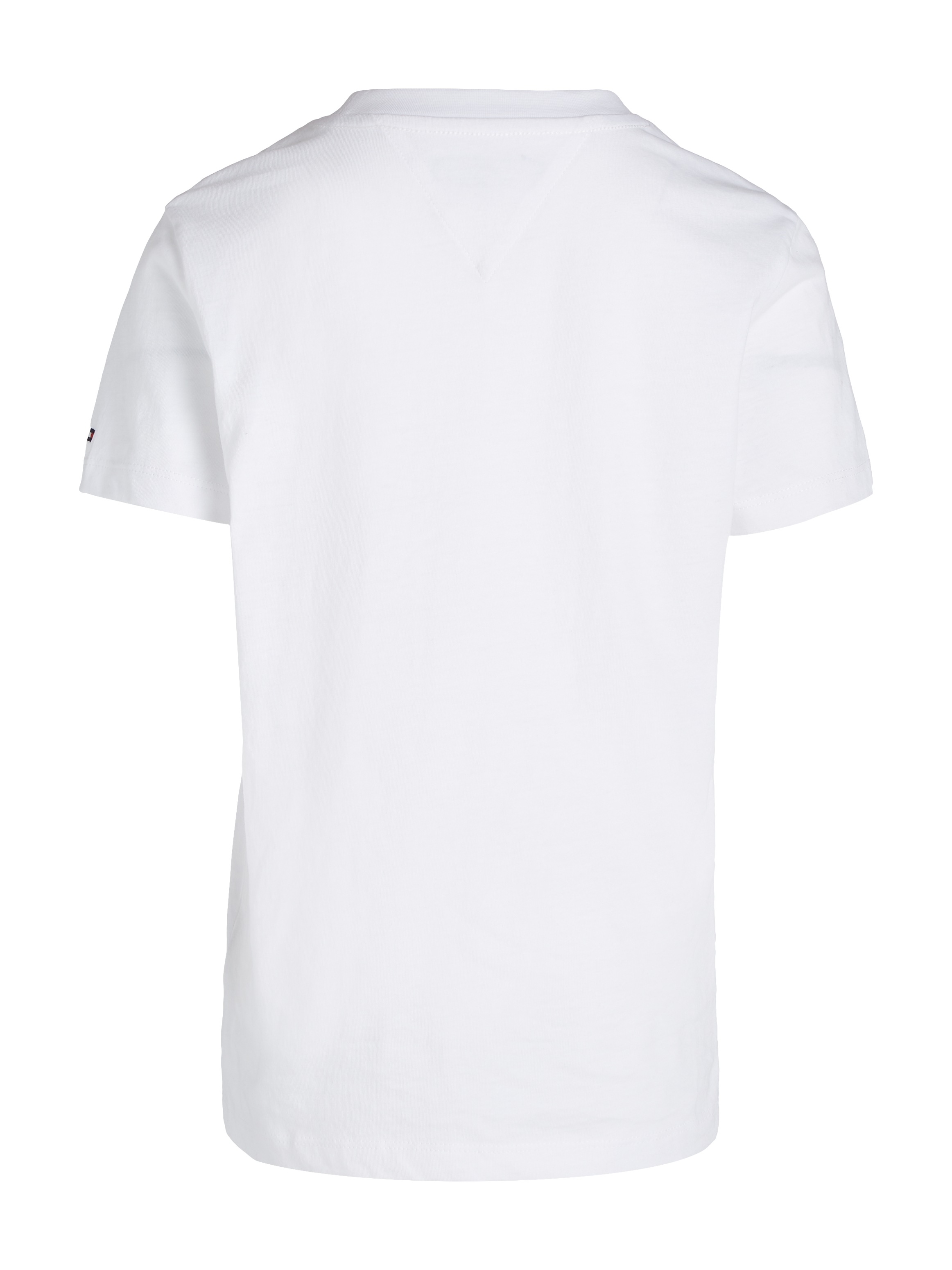Tommy Hilfiger T-Shirt »TH LOGO online kaufen TEE Logo-Schriftzug S/S«, großem & mit BAUR | Frontprint Hilfiger