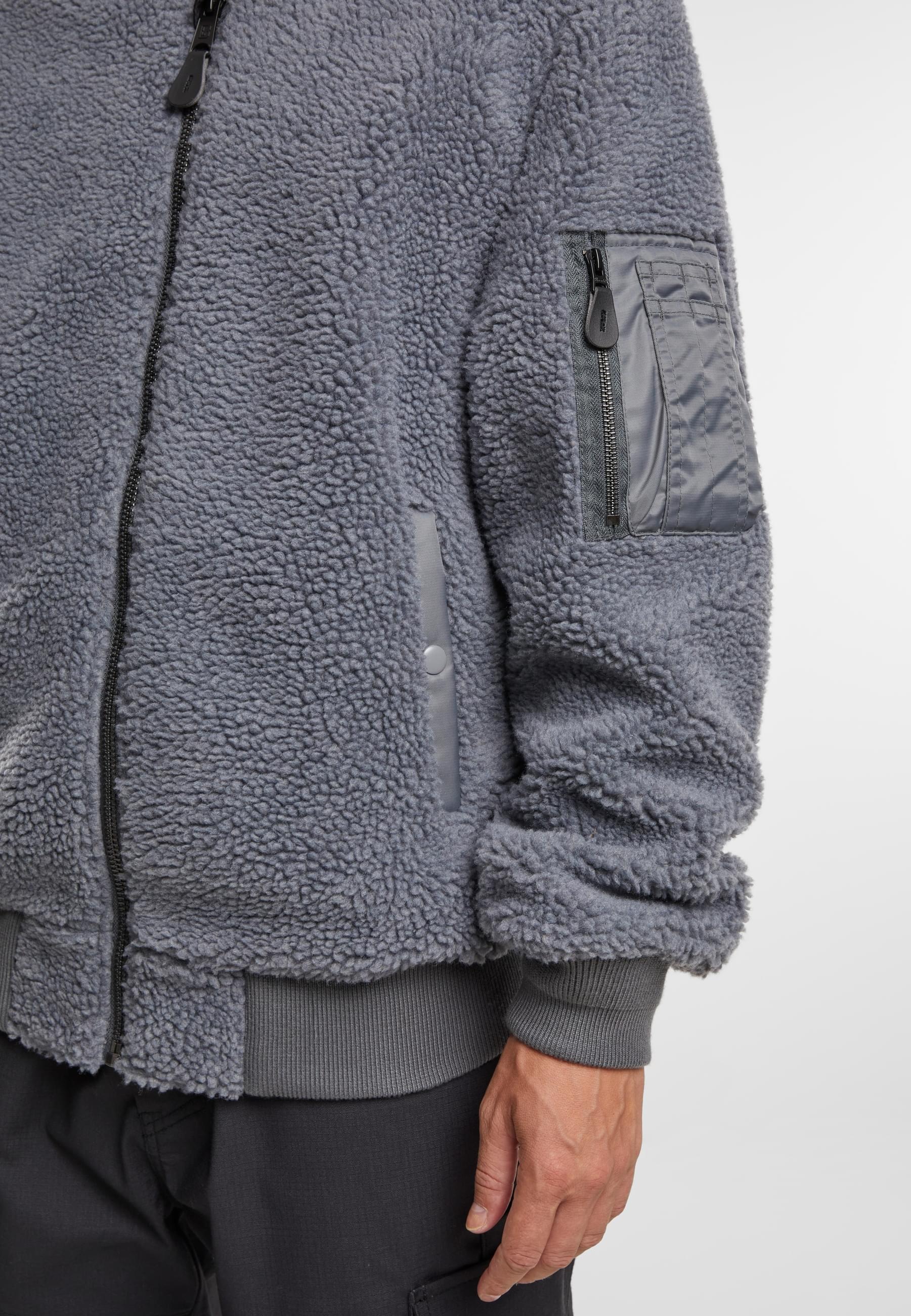 Brandit Allwetterjacke »Brandit MA1 Sherpa Jacket«, (1 St.), ohne Kapuze