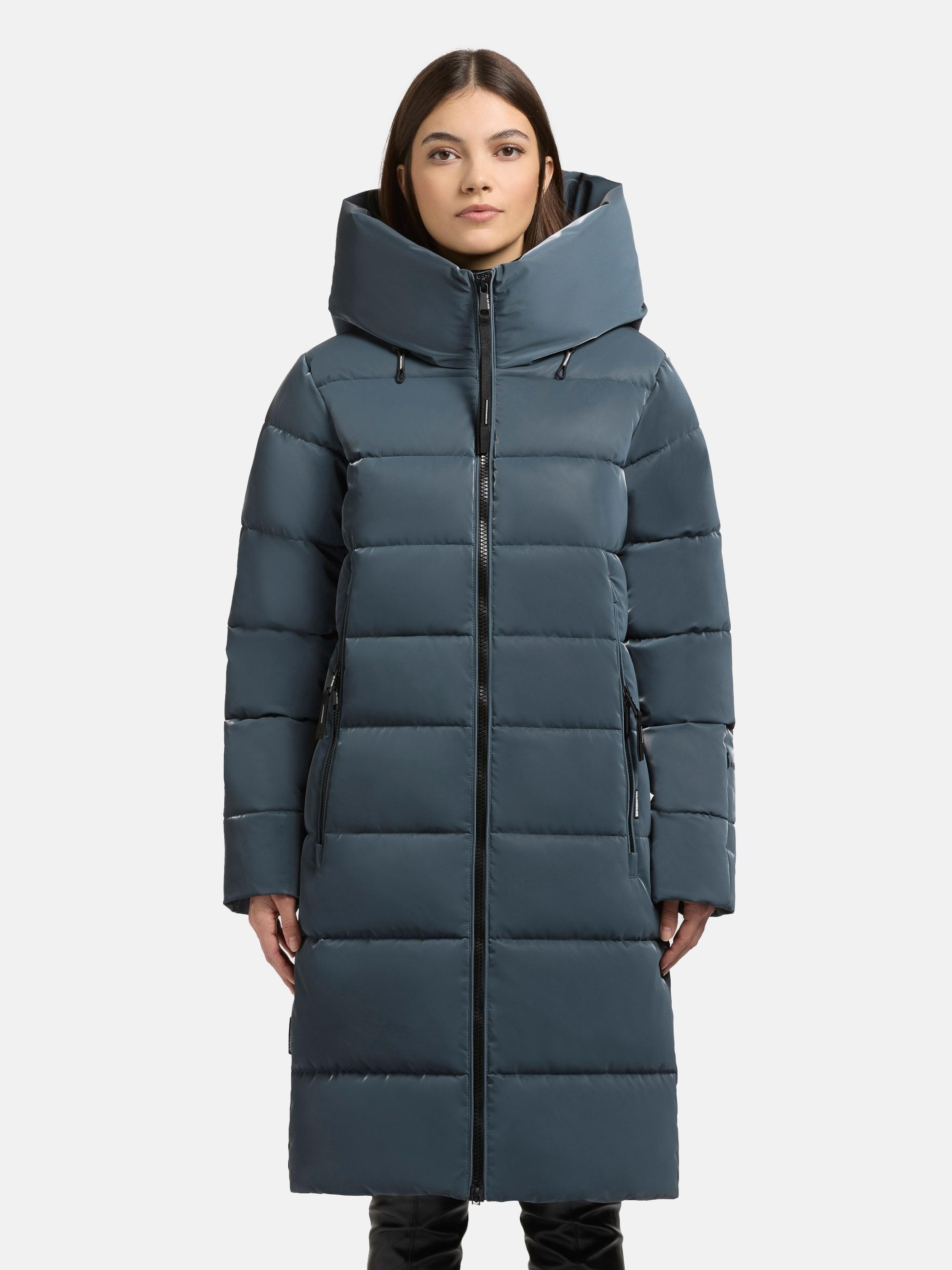 khujo Steppmantel "Jilias6 Shiny" Wintermantel aus einem auffällig glänzend günstig online kaufen