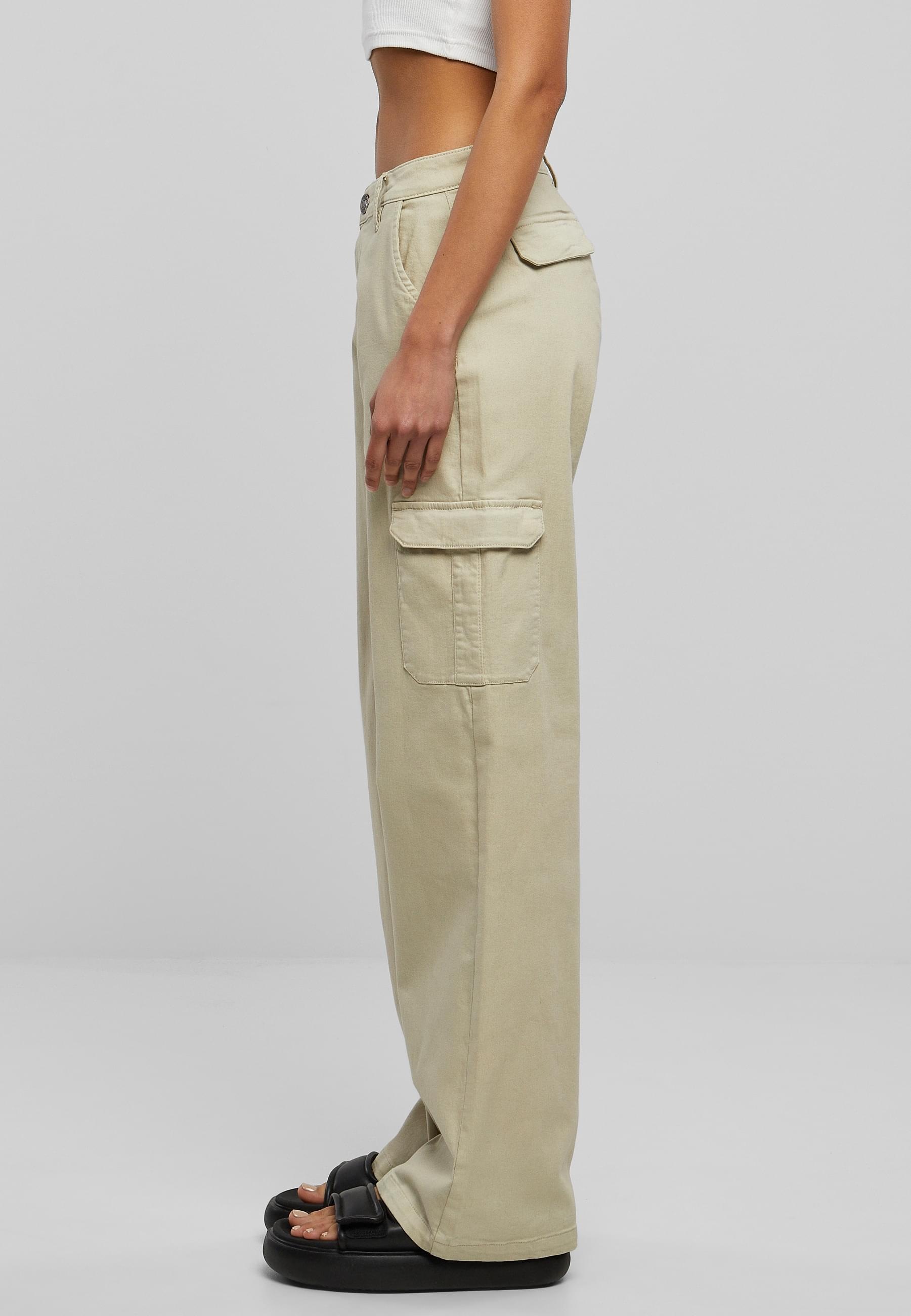 URBAN CLASSICS Stoffhose »Urban Classics Damen«, (1 tlg.)